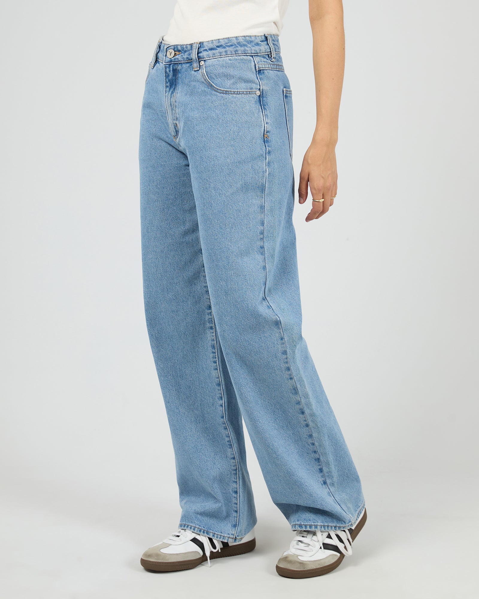 95 Baggy Gigi Jean Mid Blue - Image 4