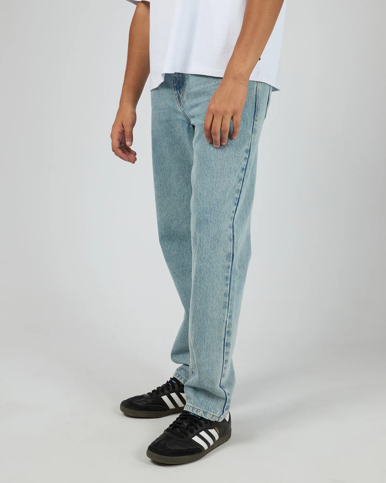 A4 Soho Jean Bleached Blue - Image 4