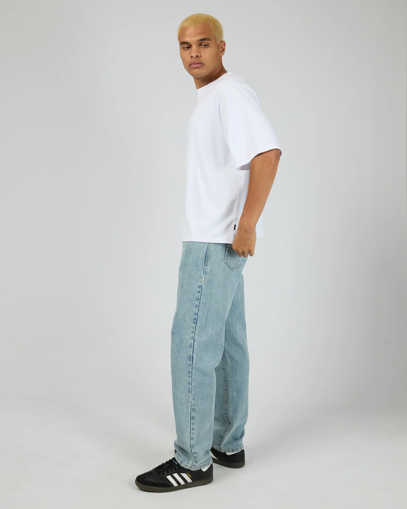 A4 Soho Jean Bleached Blue - Image 6
