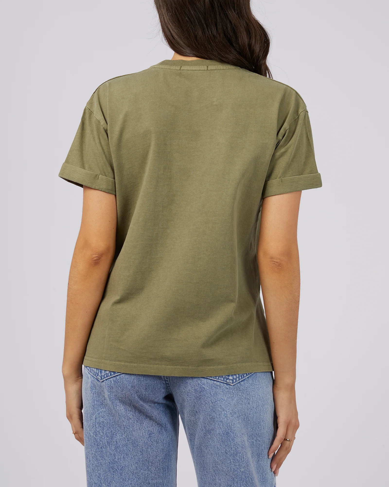 Aae Washed Tee Khaki - Image 3