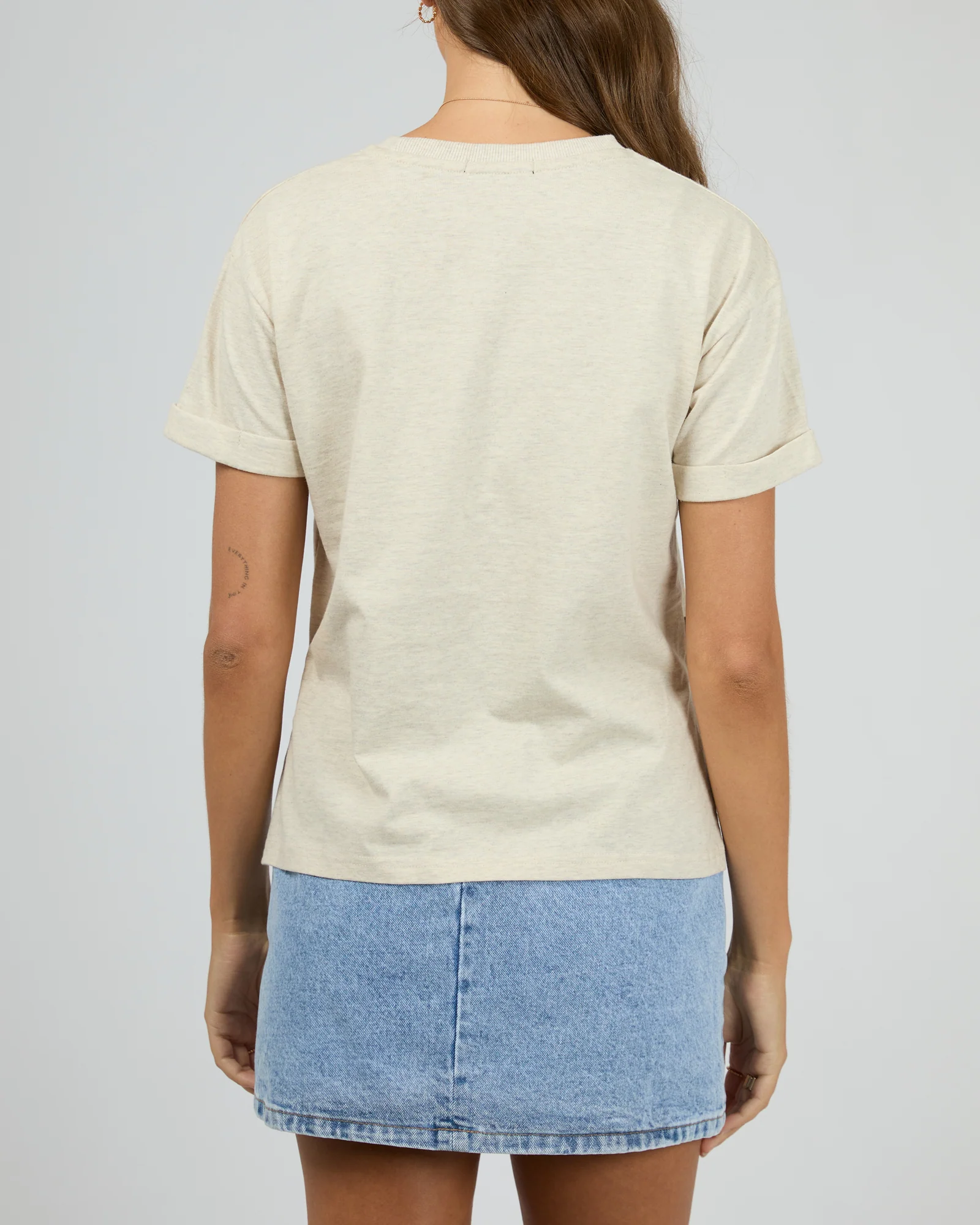 Aae Washed Tee Oat - Image 3
