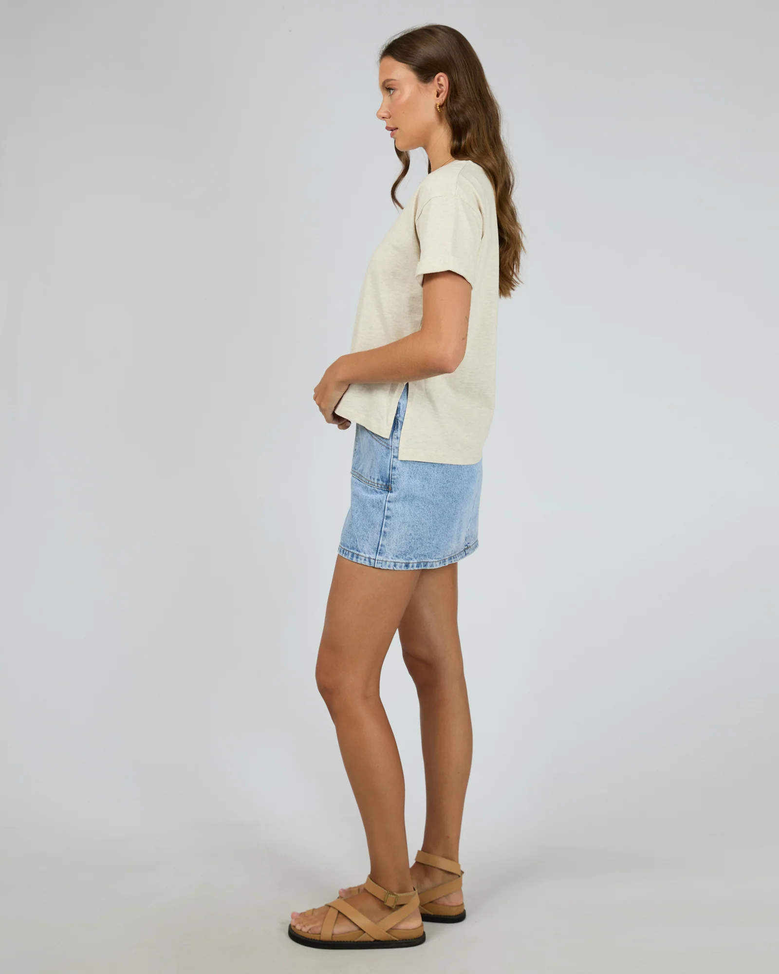 Aae Washed Tee Oat - Image 6