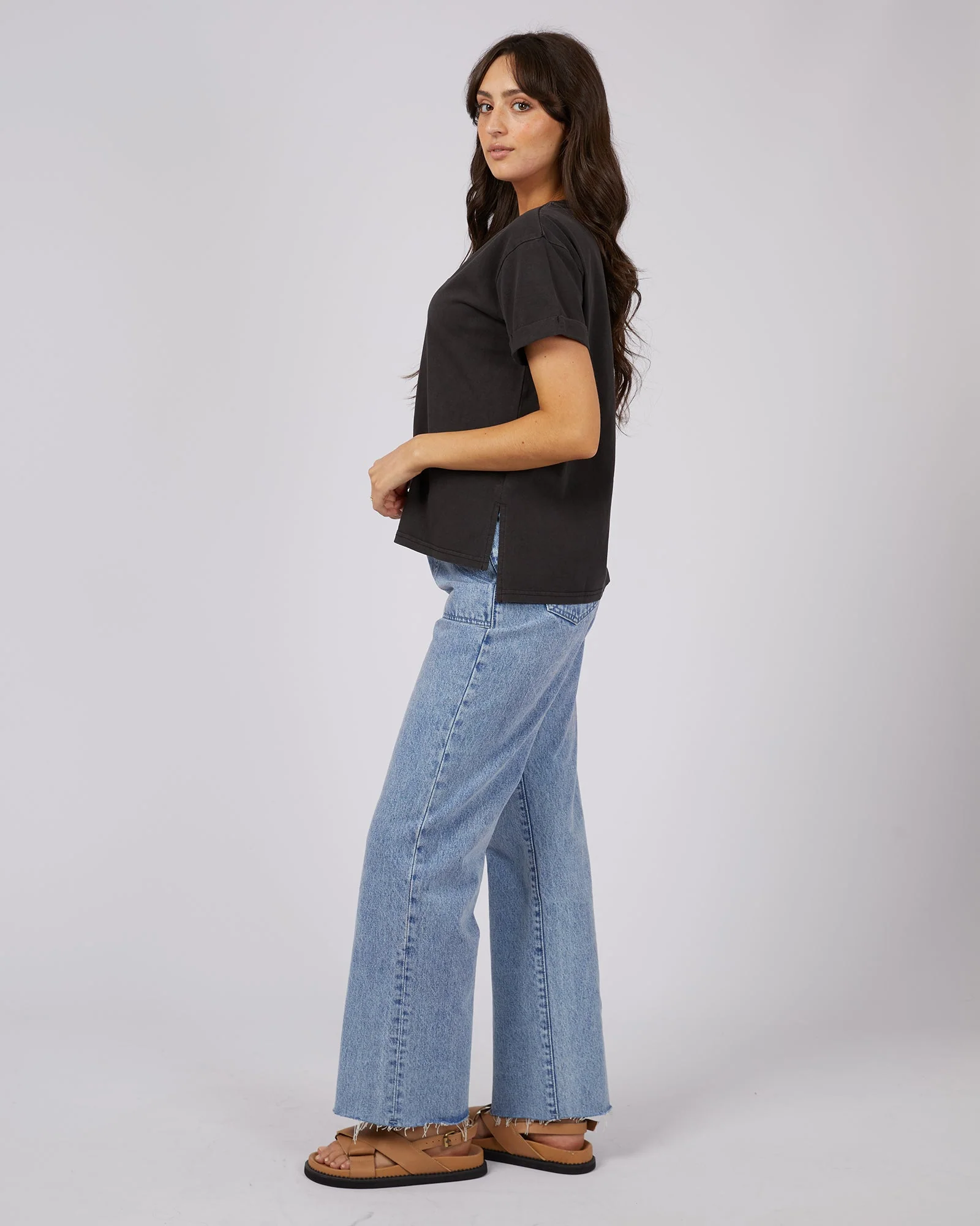 Aae Washed Tee Washed Black - Image 6