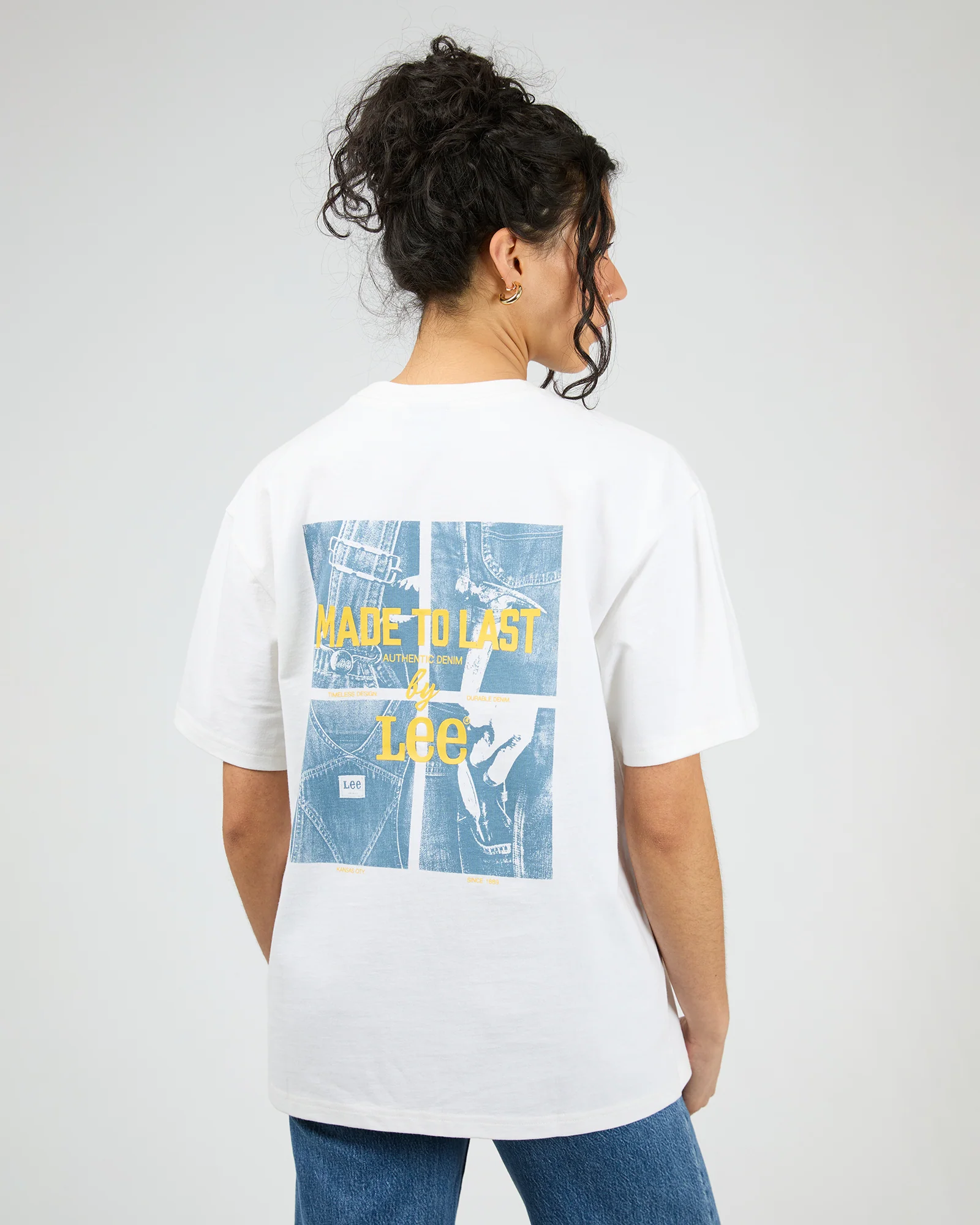 Authentic Baggy Tee Optic White - Image 3