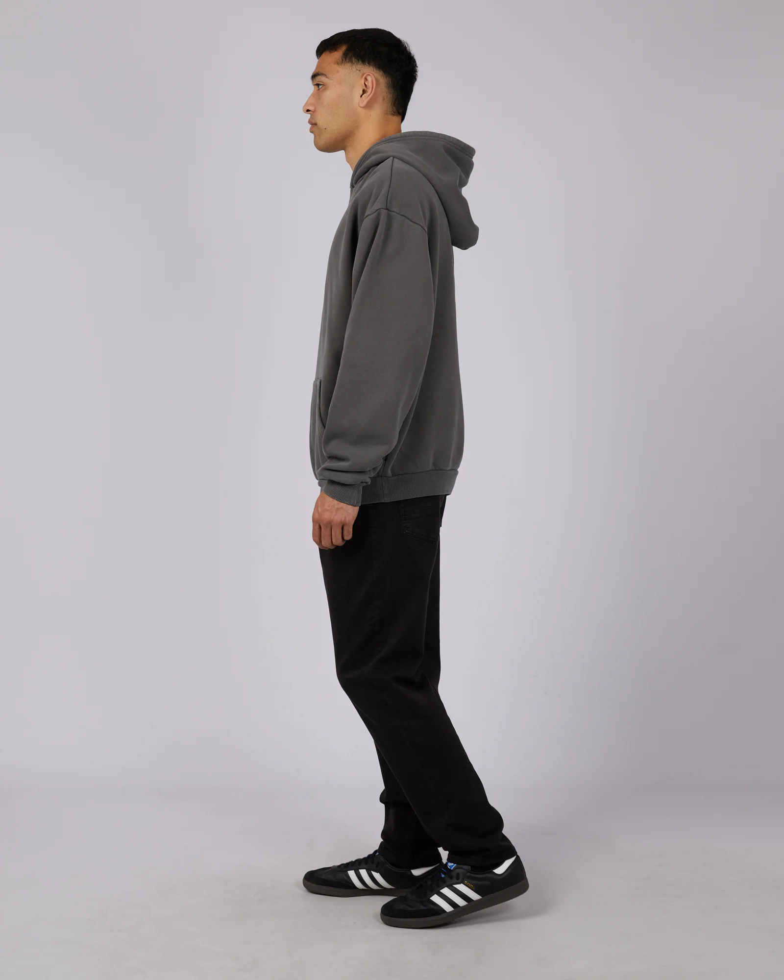 Box Hoodie Coal - Image 6