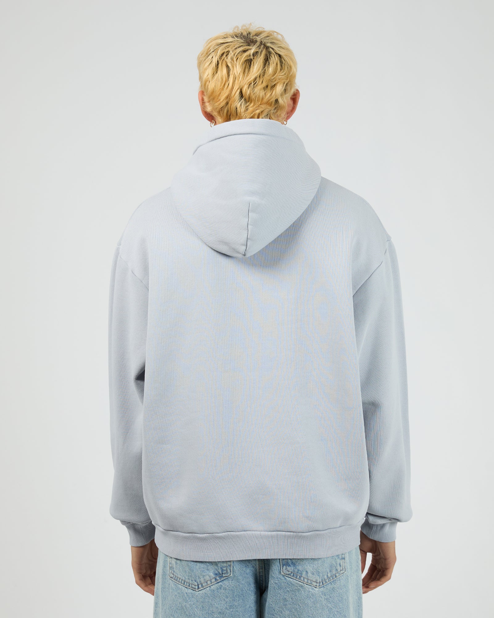 Box Hoodie Sky Blue - Image 3