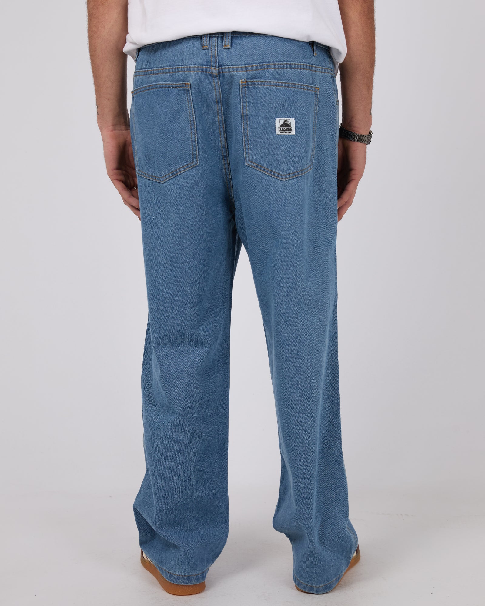 Bull Denim 91 Pant Mid Blue - Image 3