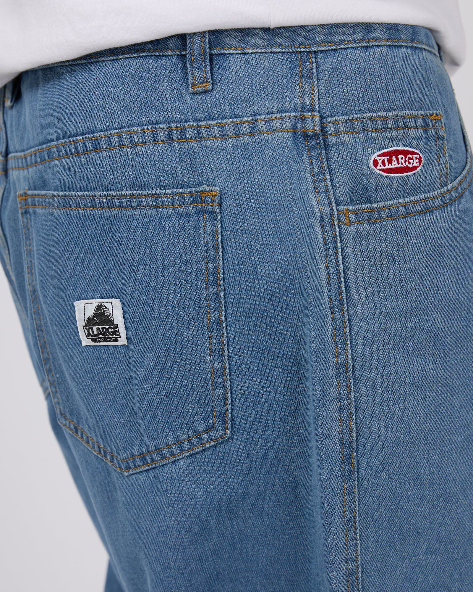 Bull Denim 91 Pant Mid Blue - Image 5