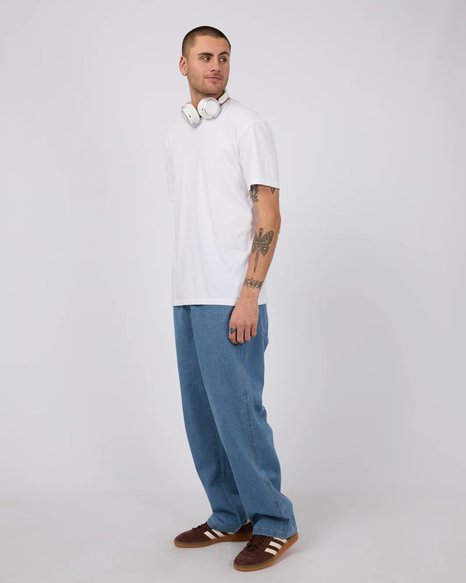Bull Denim 91 Pant Mid Blue - Image 6