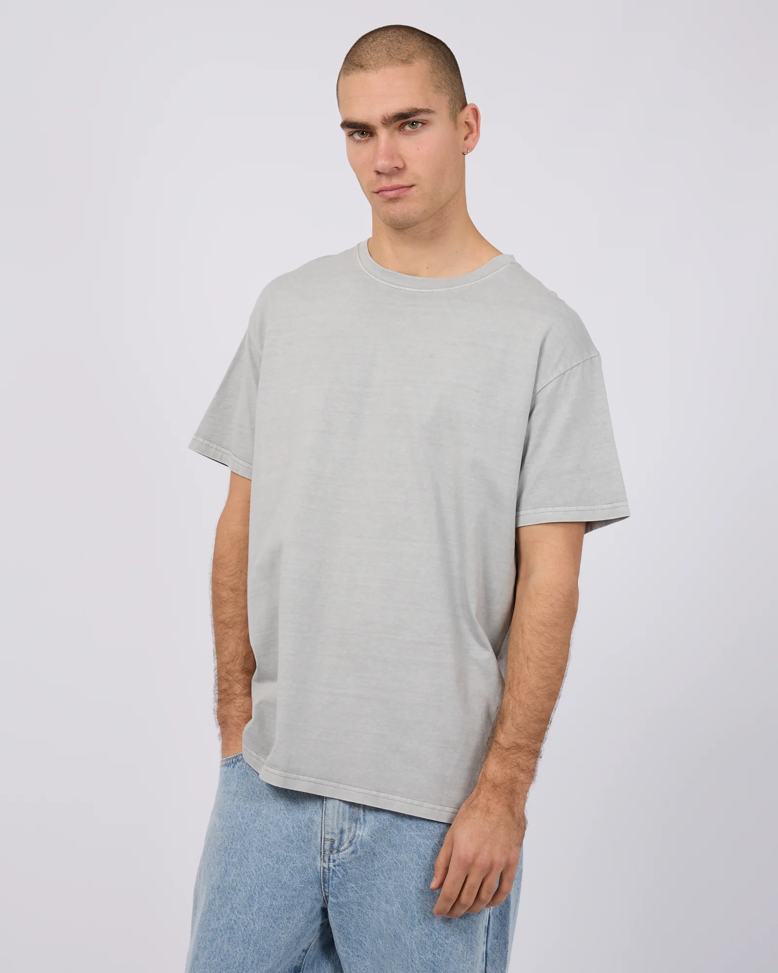 Classic Tee Grey - Image 4