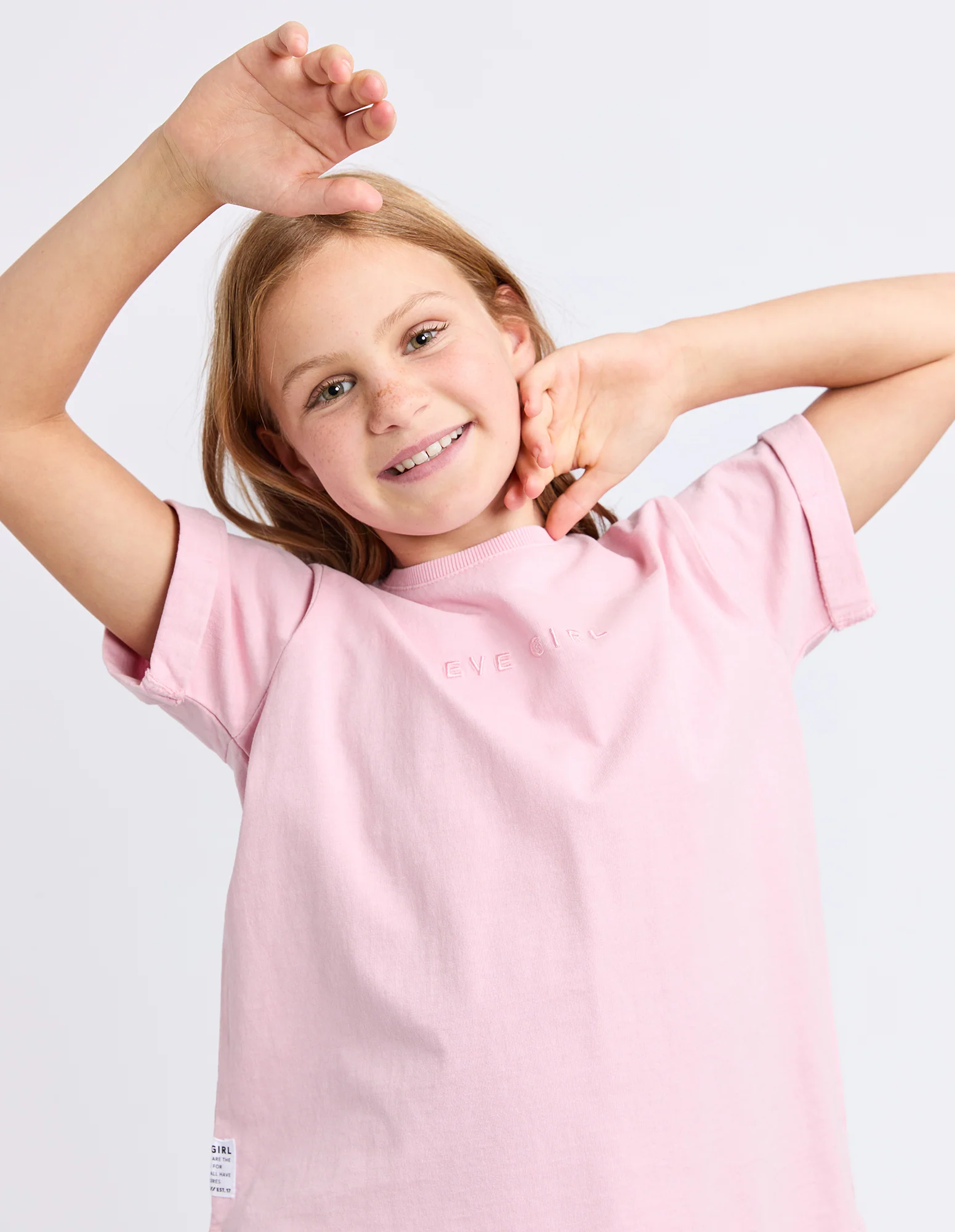 Teen Eve Girl Washed Tee Candy - Image 4