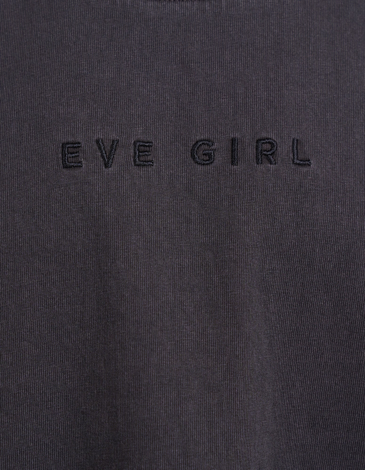 Teen Eve Girl Washed Tee Washed Black - Image 3