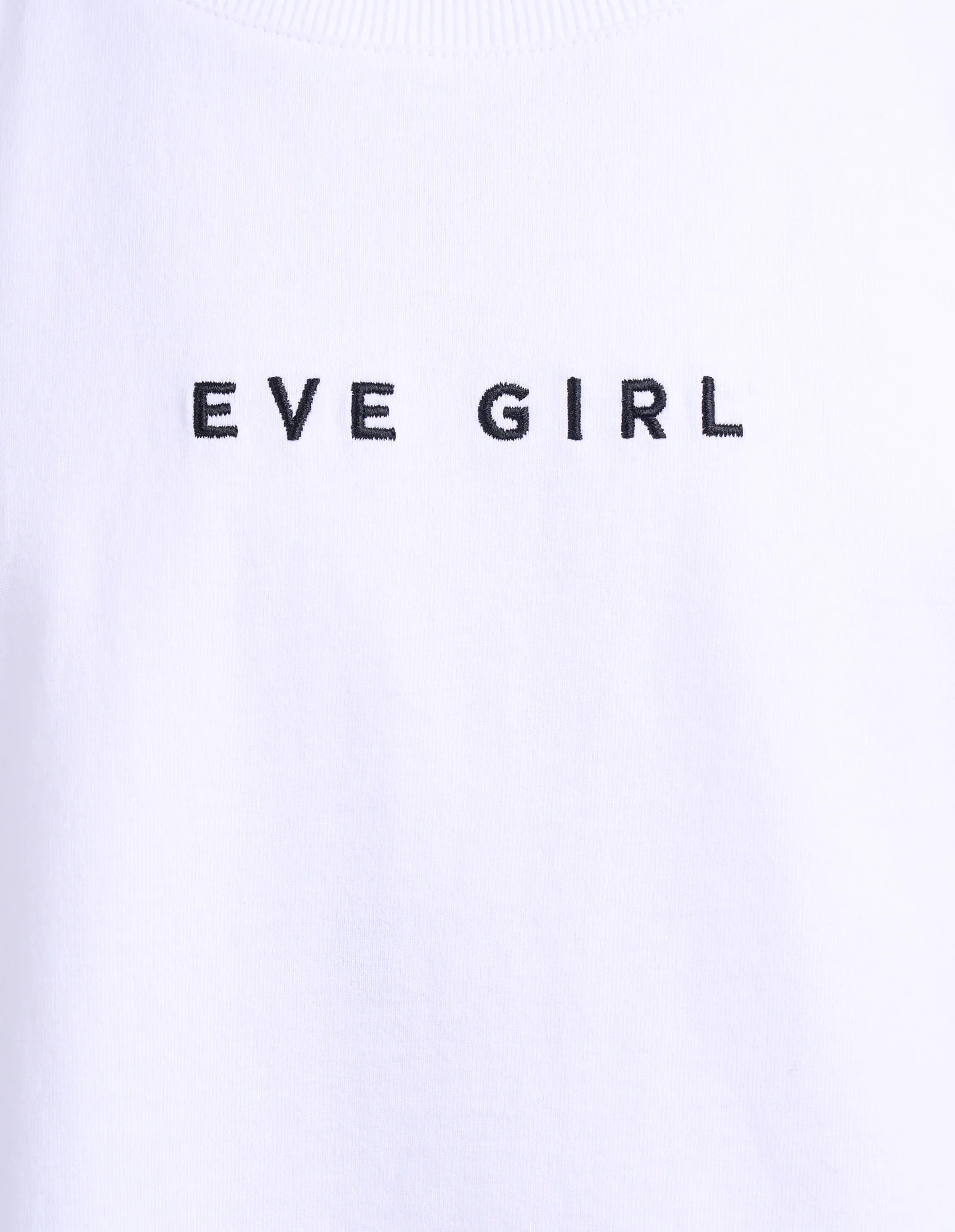 Teen Eve Girl Washed Tee White - Image 3