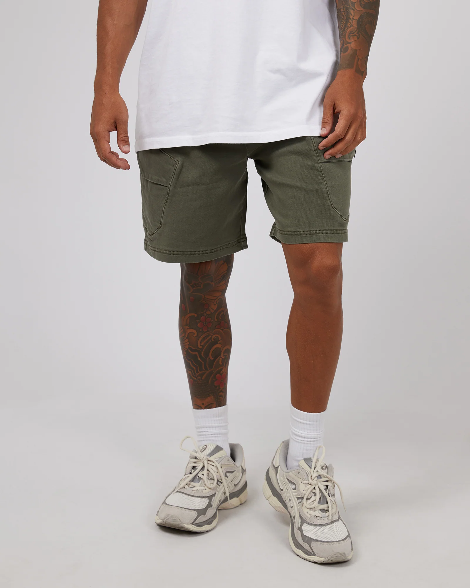 Gully Cargo Short Khaki - Image 4