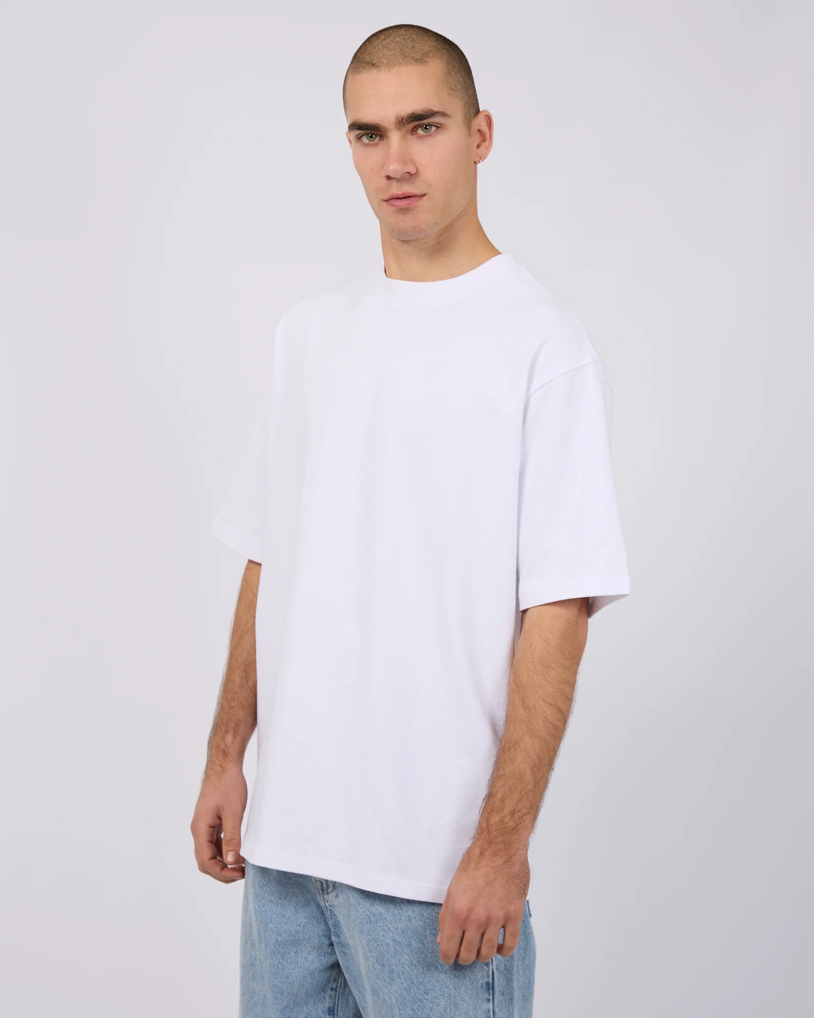 Heavy Weight Tee White - Image 4