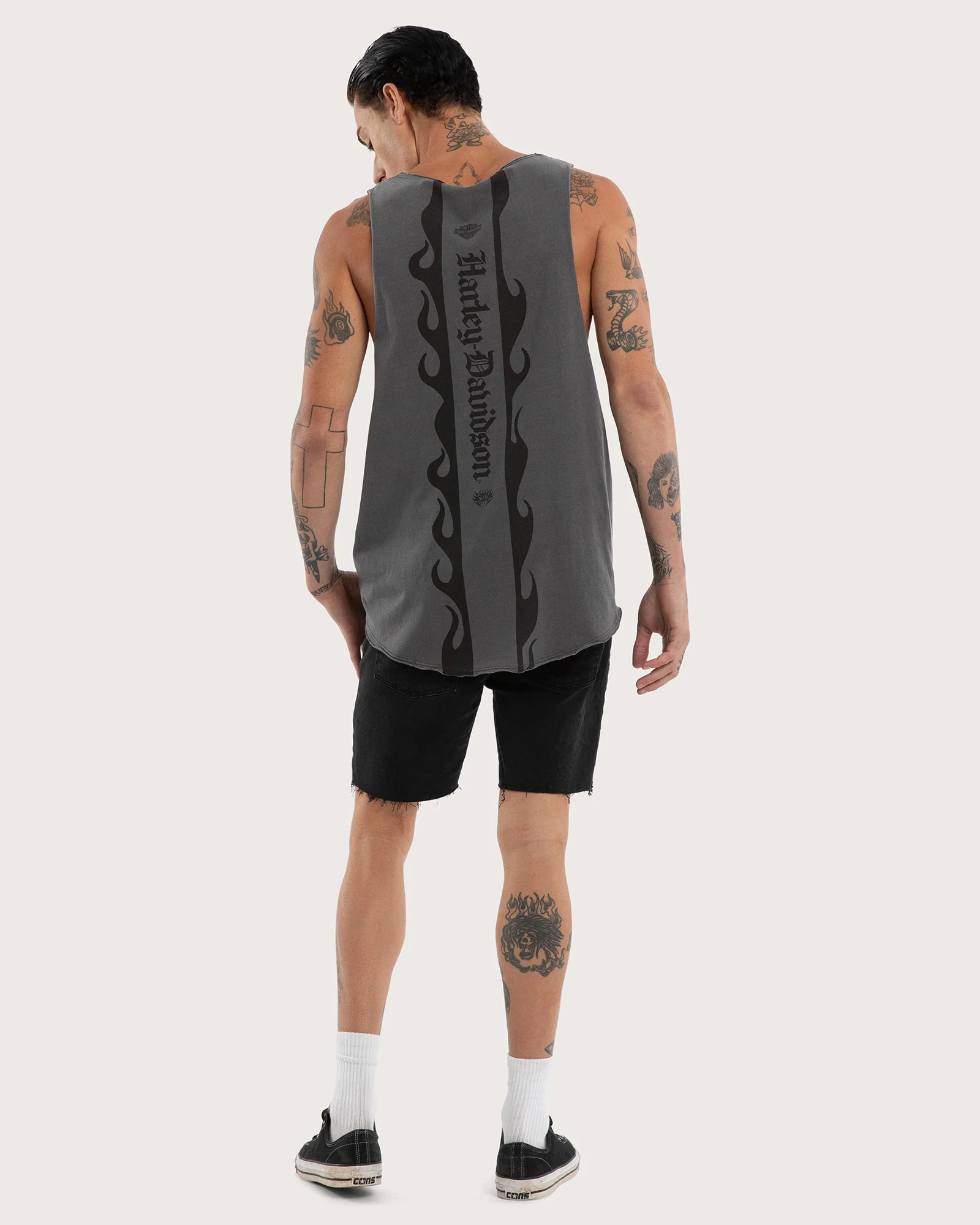 Hopper Raw Tank Charcoal - Image 5