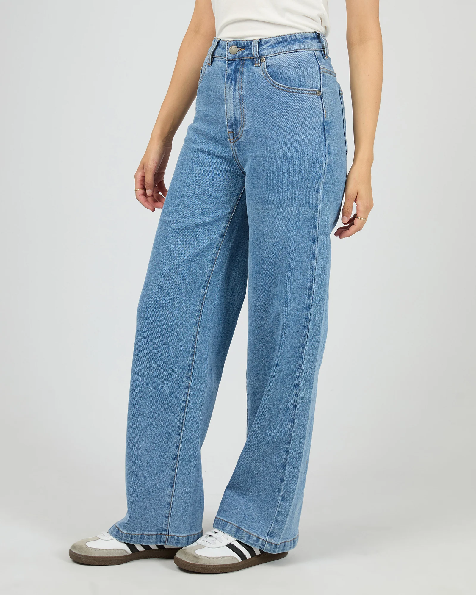 Jacqui Wide Leg Light Blue - Image 4