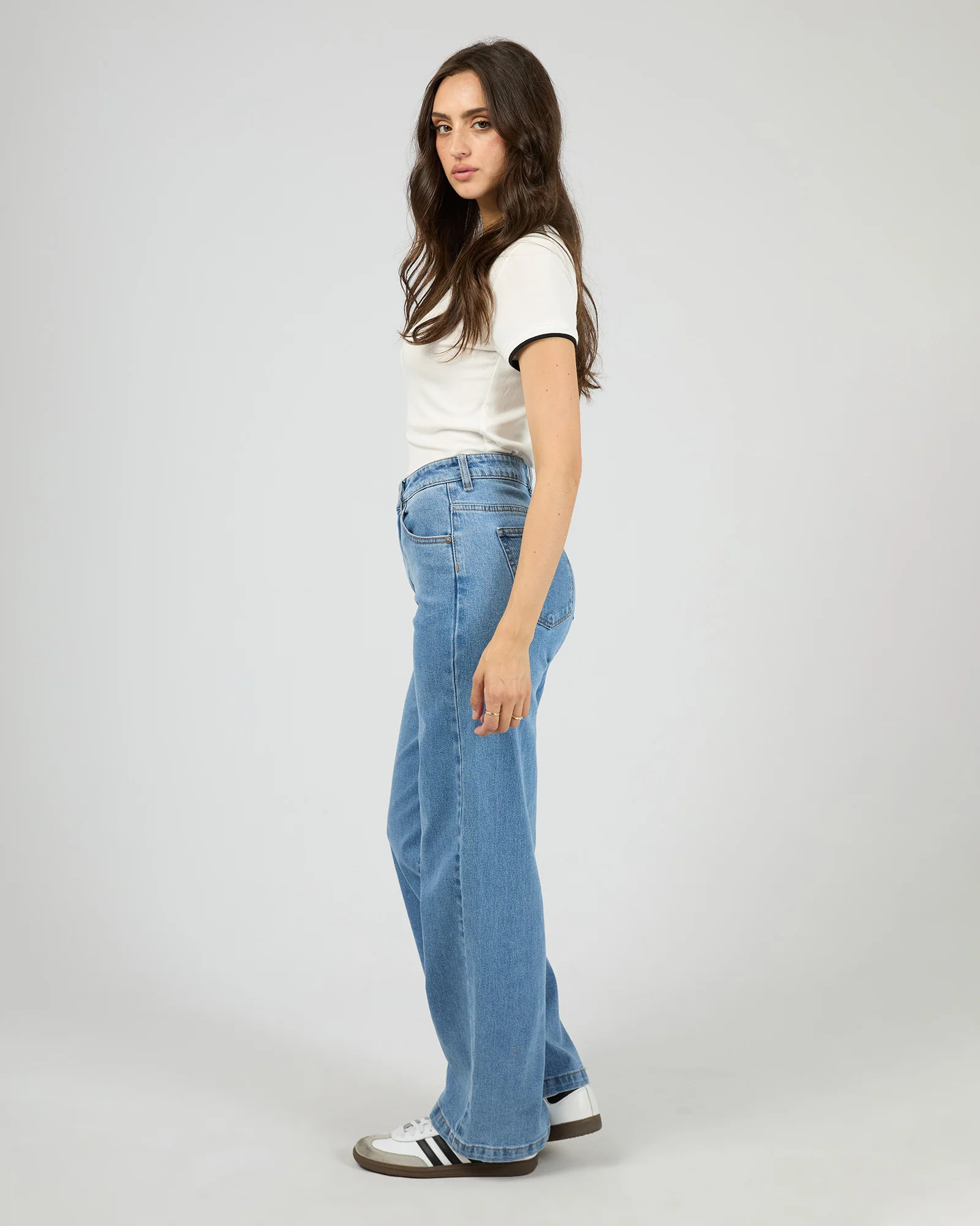 Jacqui Wide Leg Light Blue - Image 6