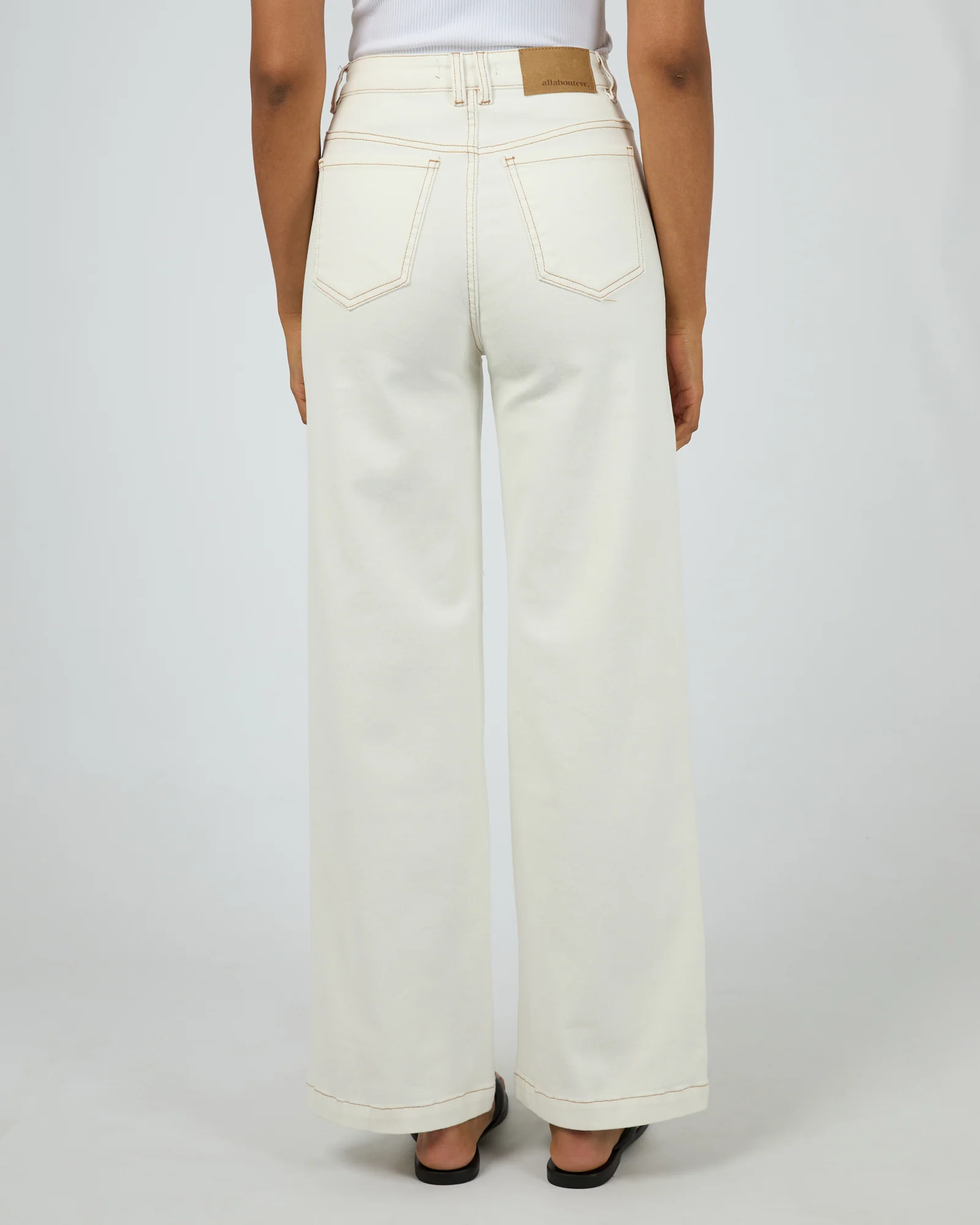 Jacqui Wide Leg Vintage White - Image 3