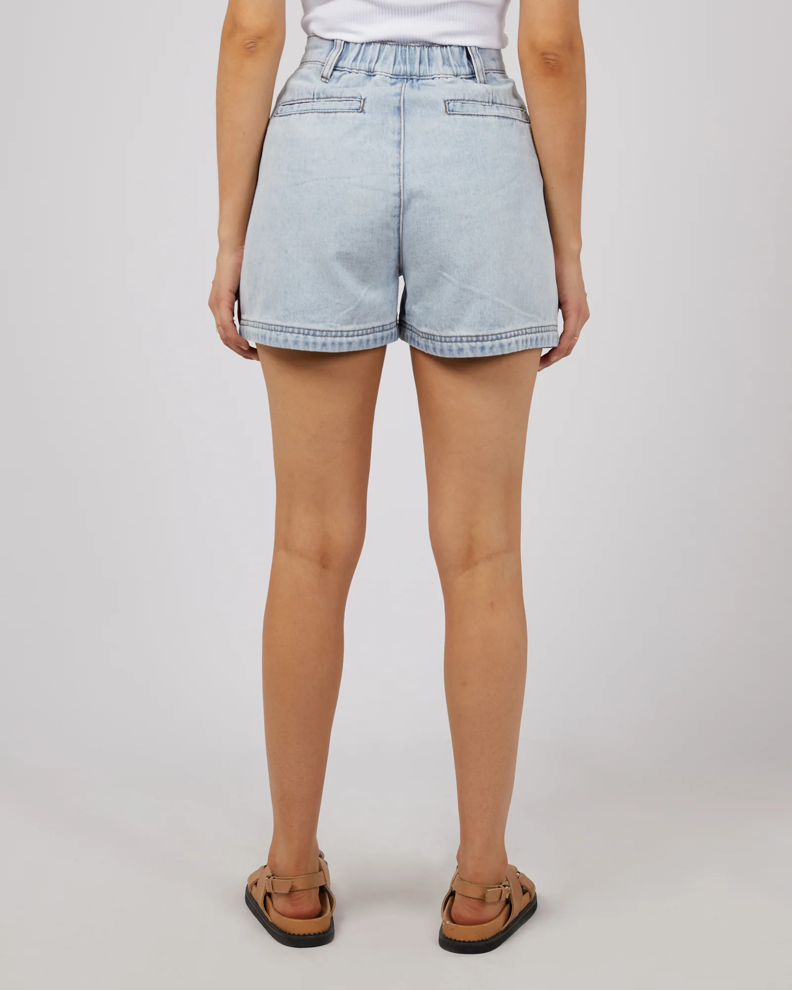 Josie Denim Short Bleach - Image 3