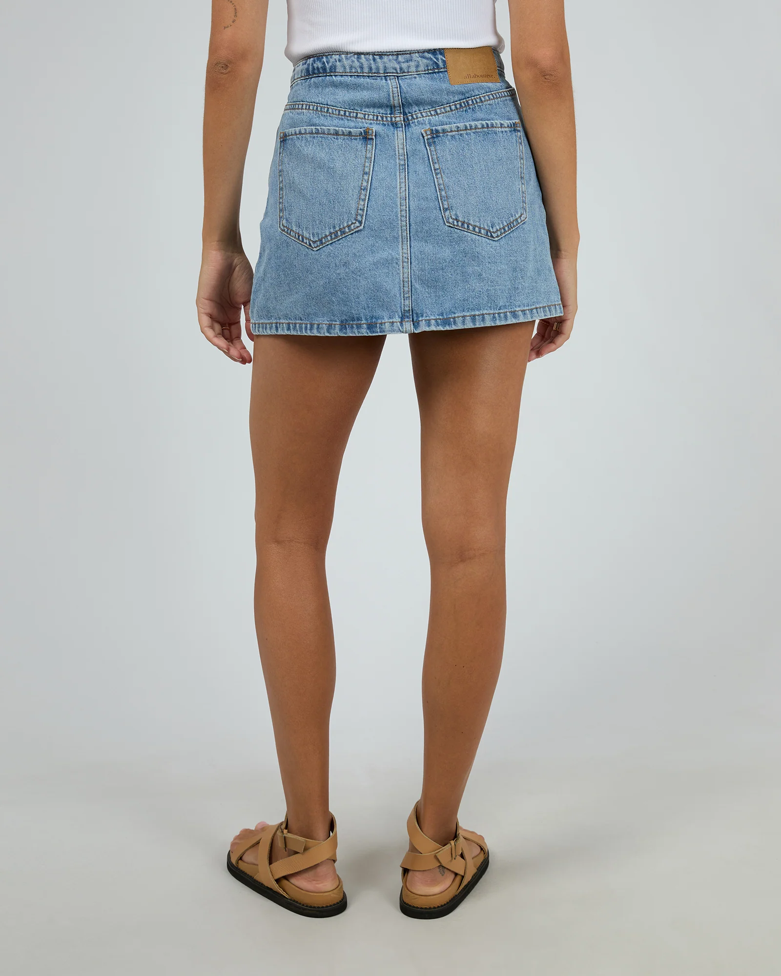 Lenni Mini Skort Light Blue - Image 3