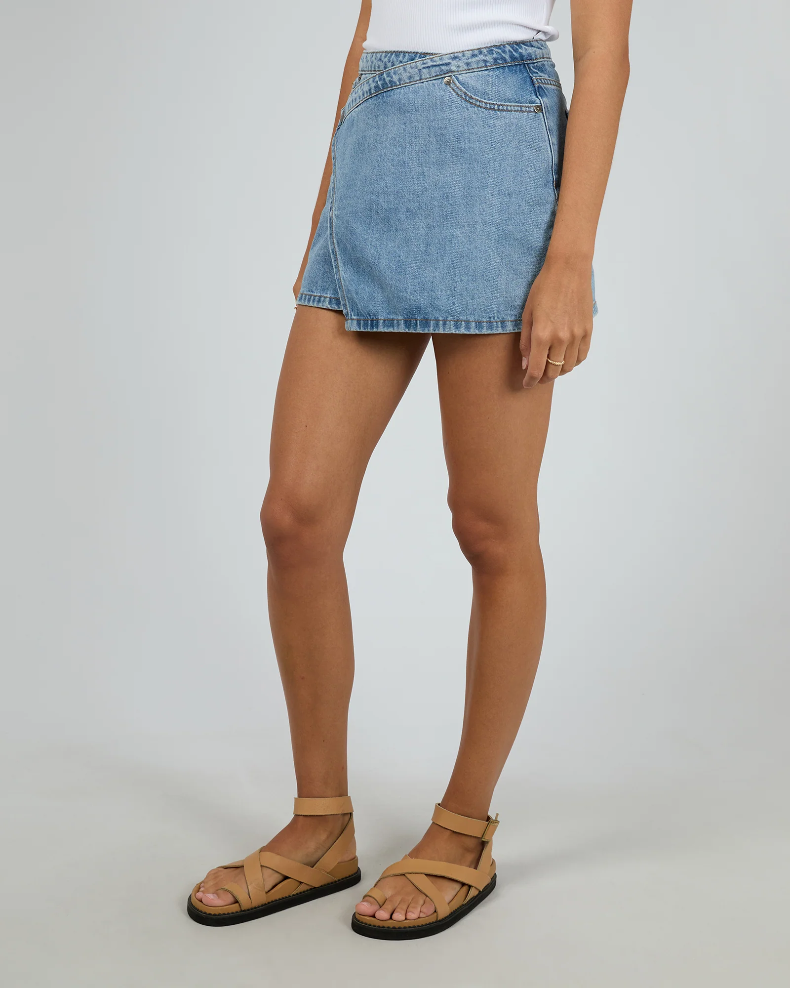 Lenni Mini Skort Light Blue - Image 5
