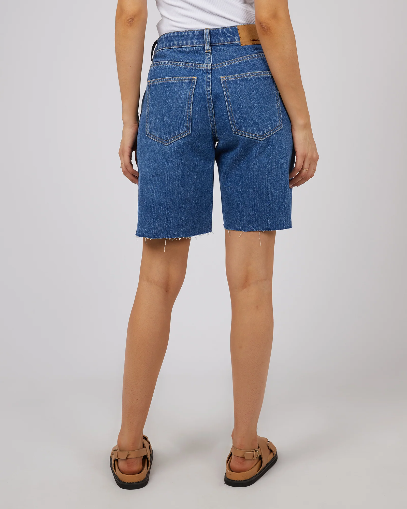 Lexie Denim Jort Heritage Blue - Image 3