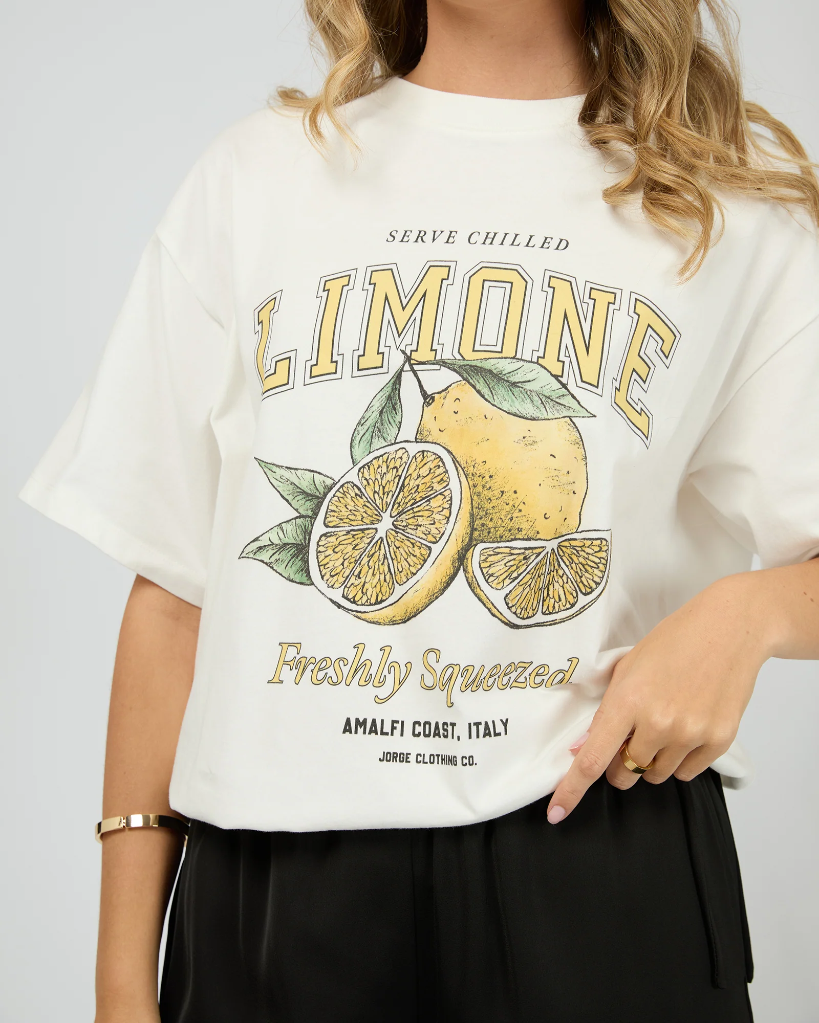 Limone Tee Vintage White - Image 5
