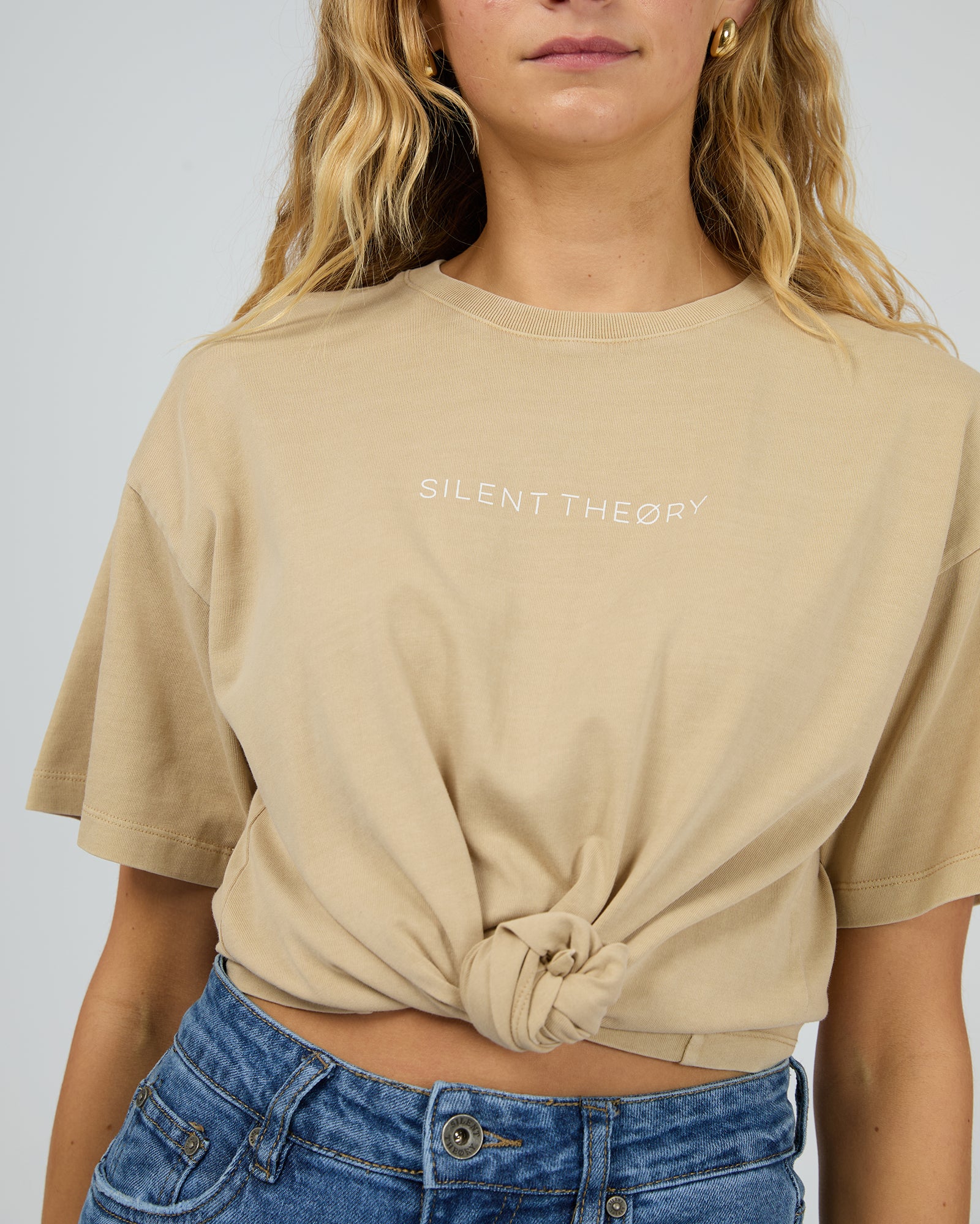 Logo Tee Oatmeal - Image 5