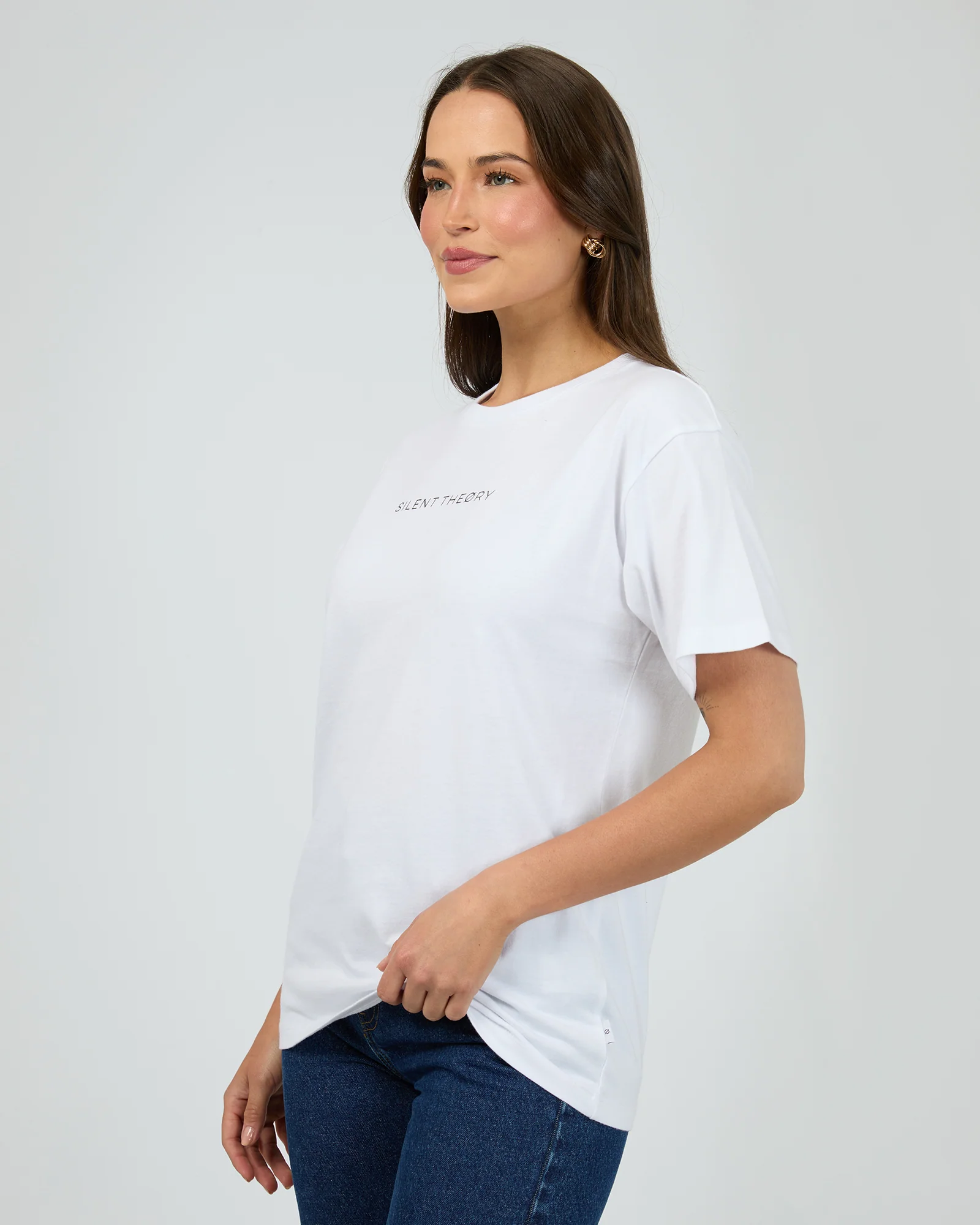 Logo Tee White - Image 4