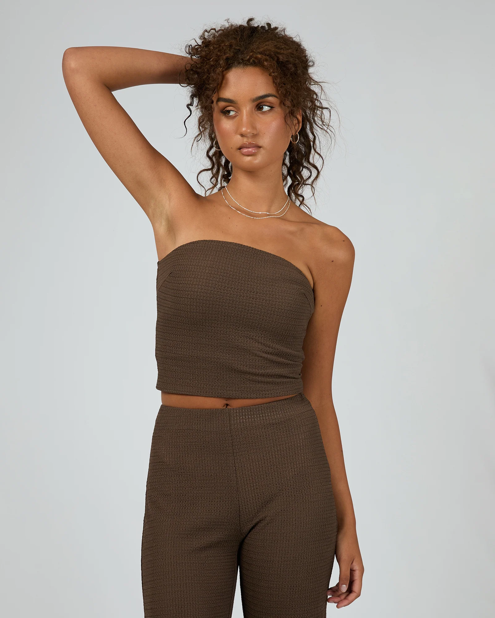 Mirador Tube Top Brown - Image 7
