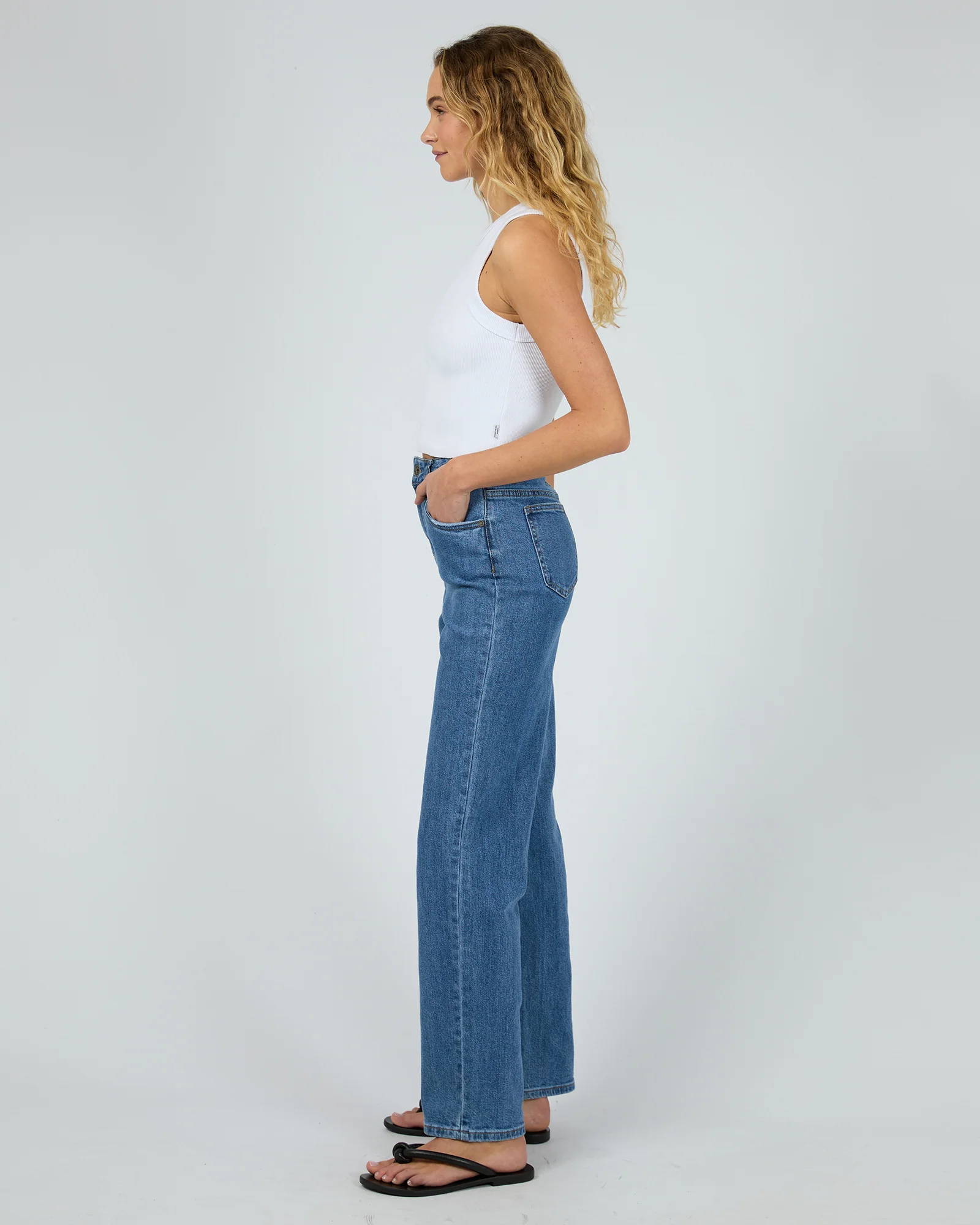 Pia Crop Tank White - Image 6