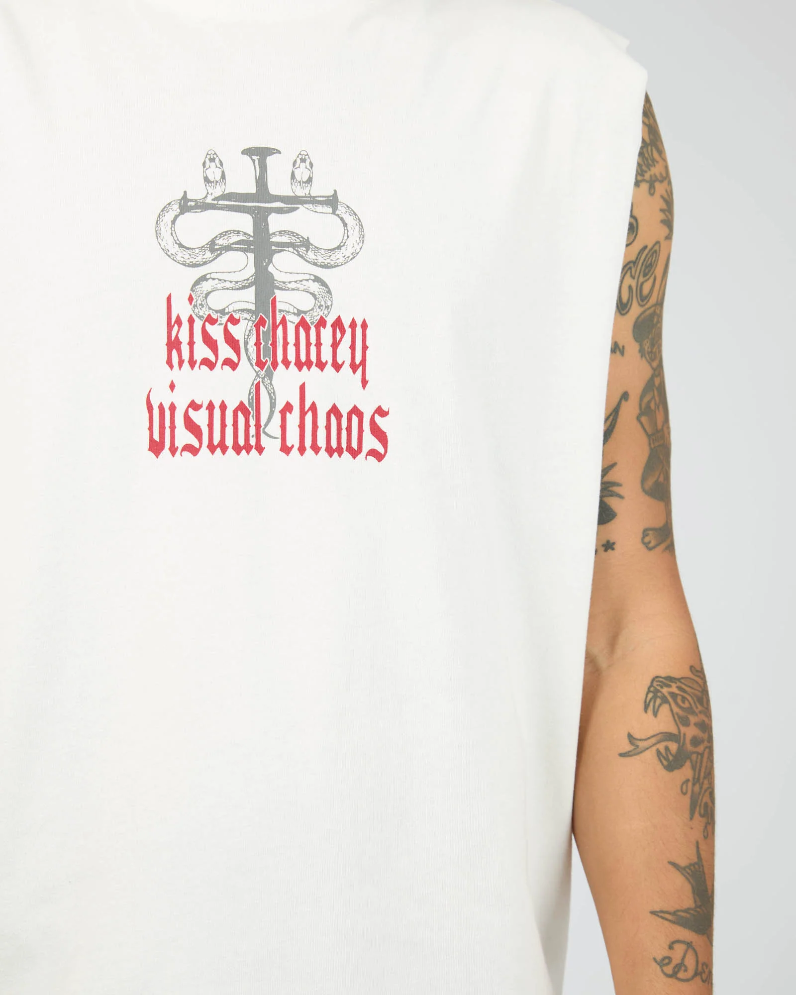 Pray Soul Street Muscle White - Image 5