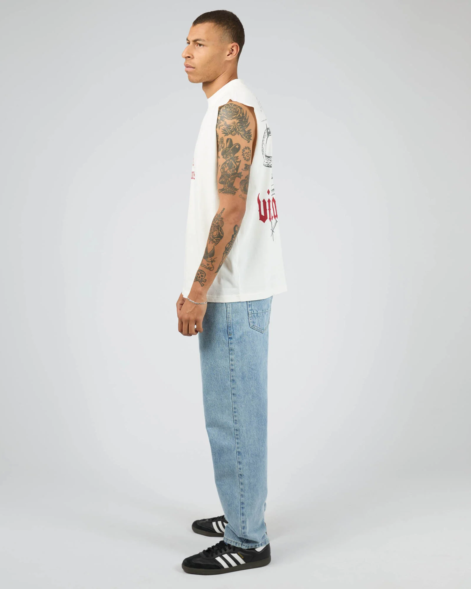 Pray Soul Street Muscle White - Image 6