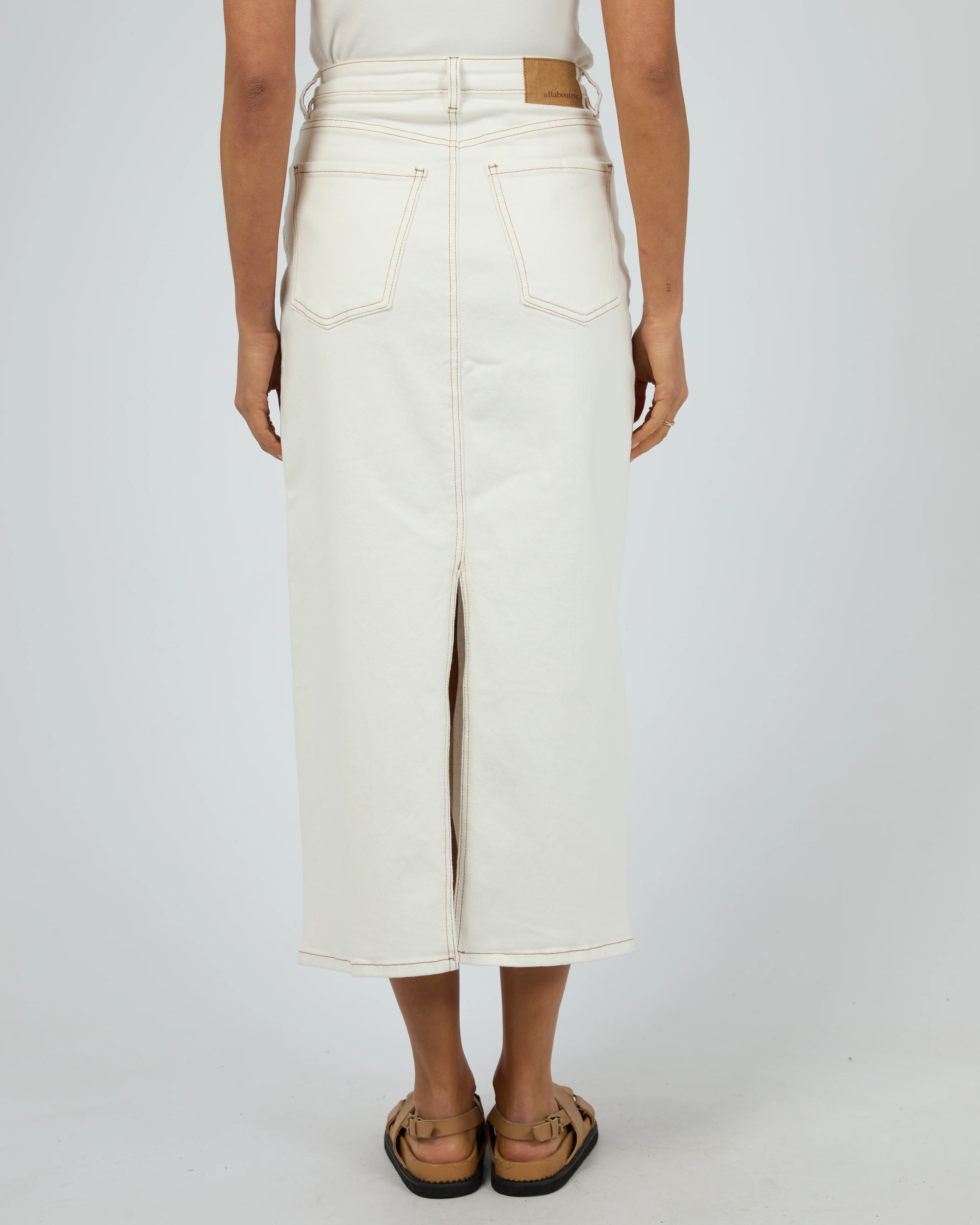 Ray Comfort Maxi Skirt Vintage White - Image 3
