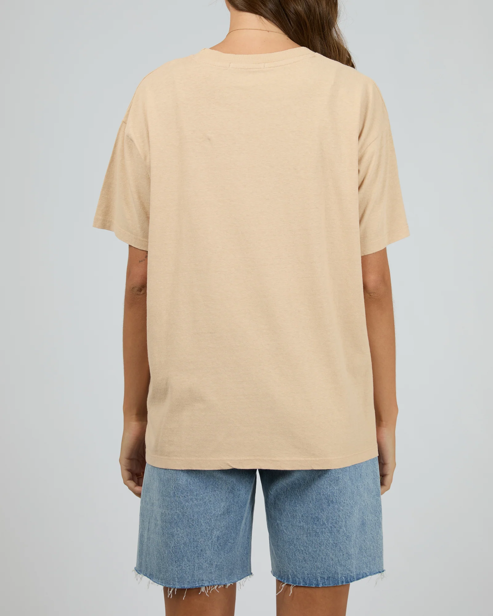Serene Oversized Tee Oat - Image 3