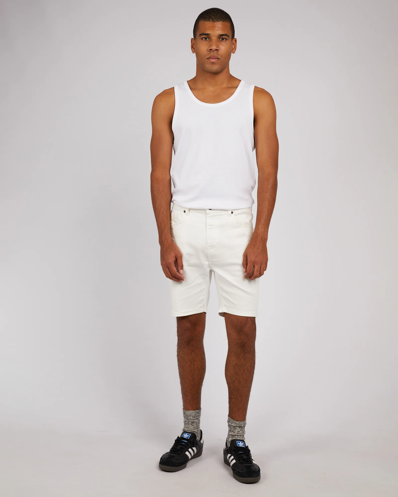 Shadow A2 Denim Short White - Image 3
