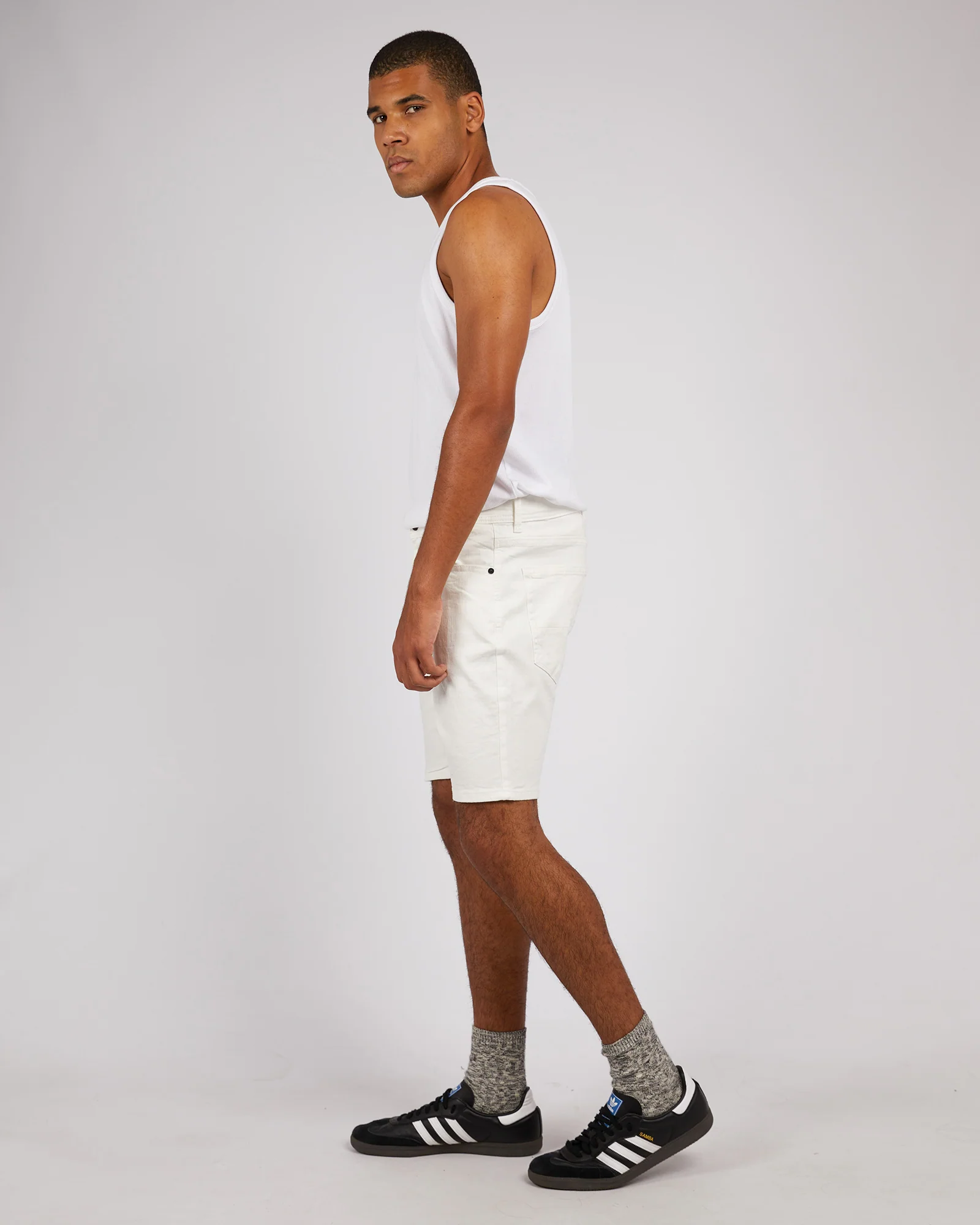 Shadow A2 Denim Short White - Image 6