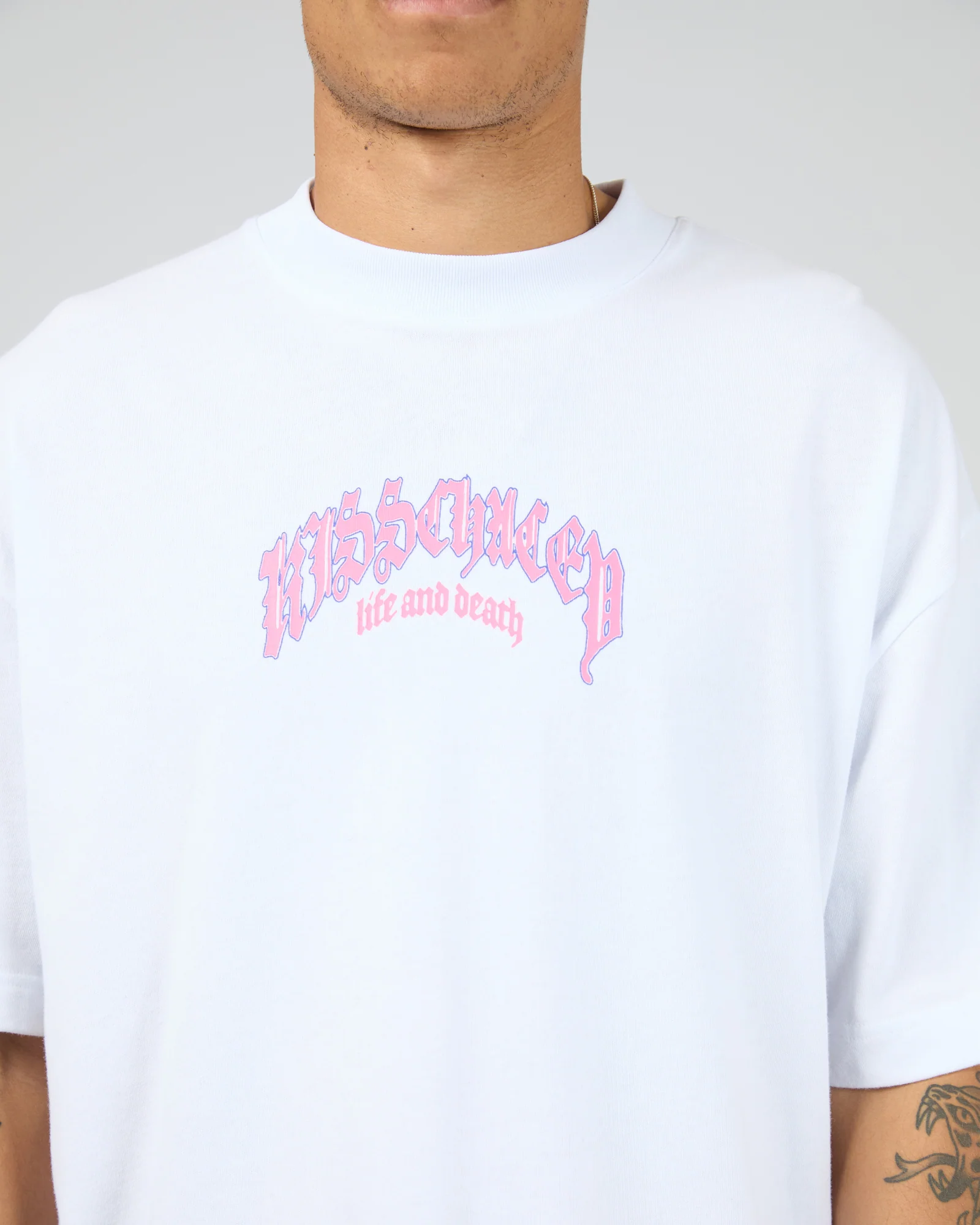 Shield Street Tee White - Image 4