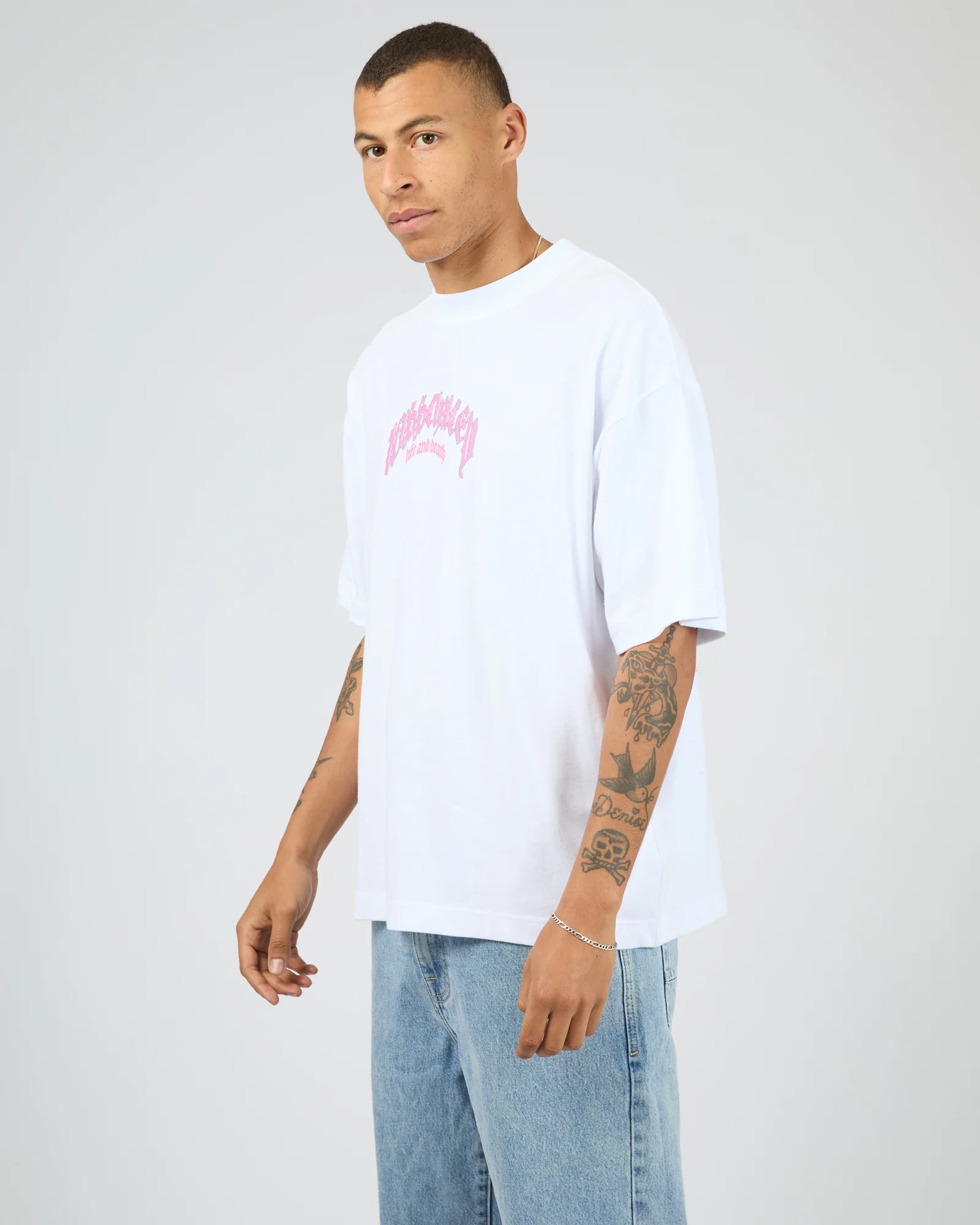 Shield Street Tee White - Image 5