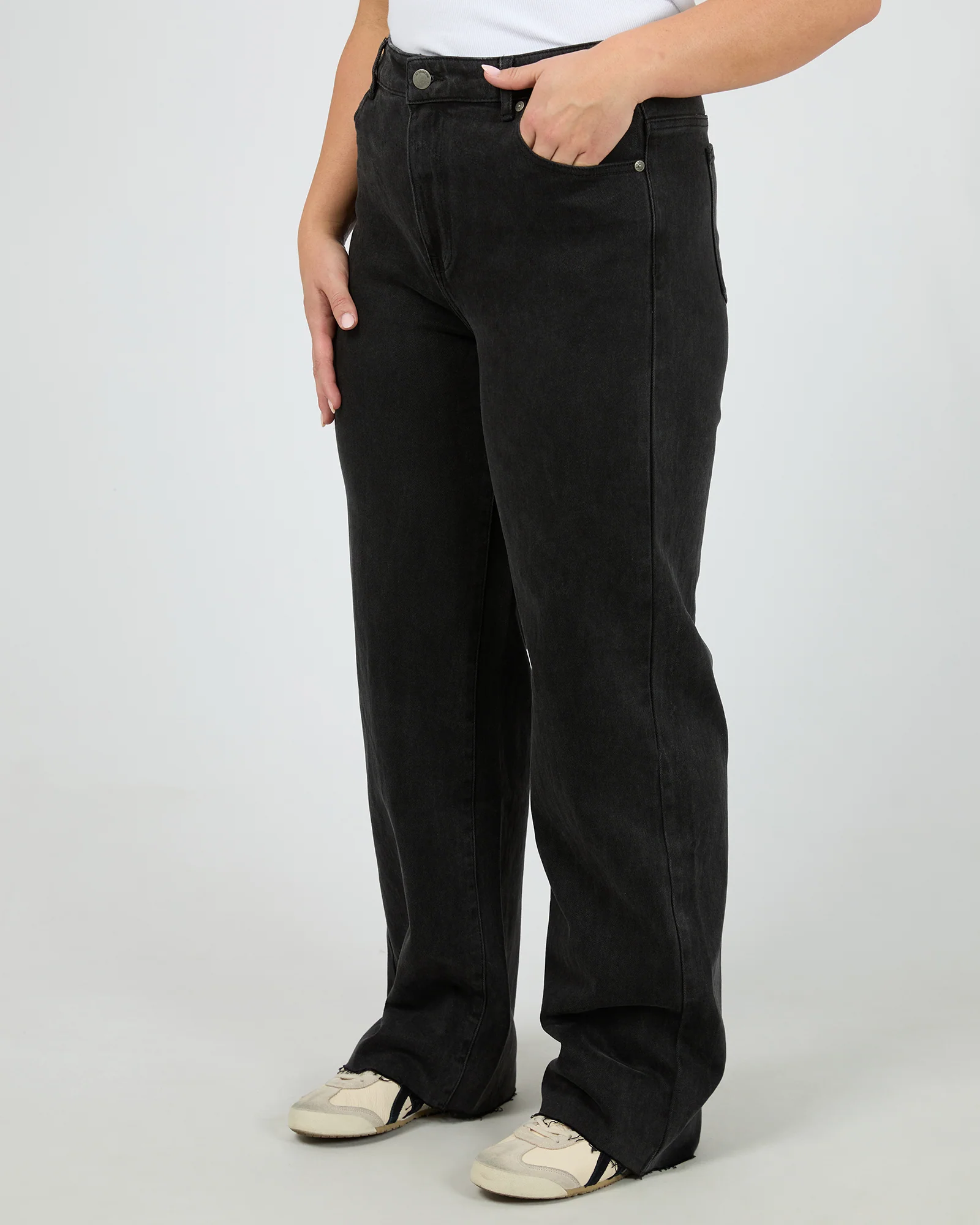 Skye Comfort Jean Washed Black - Image 10