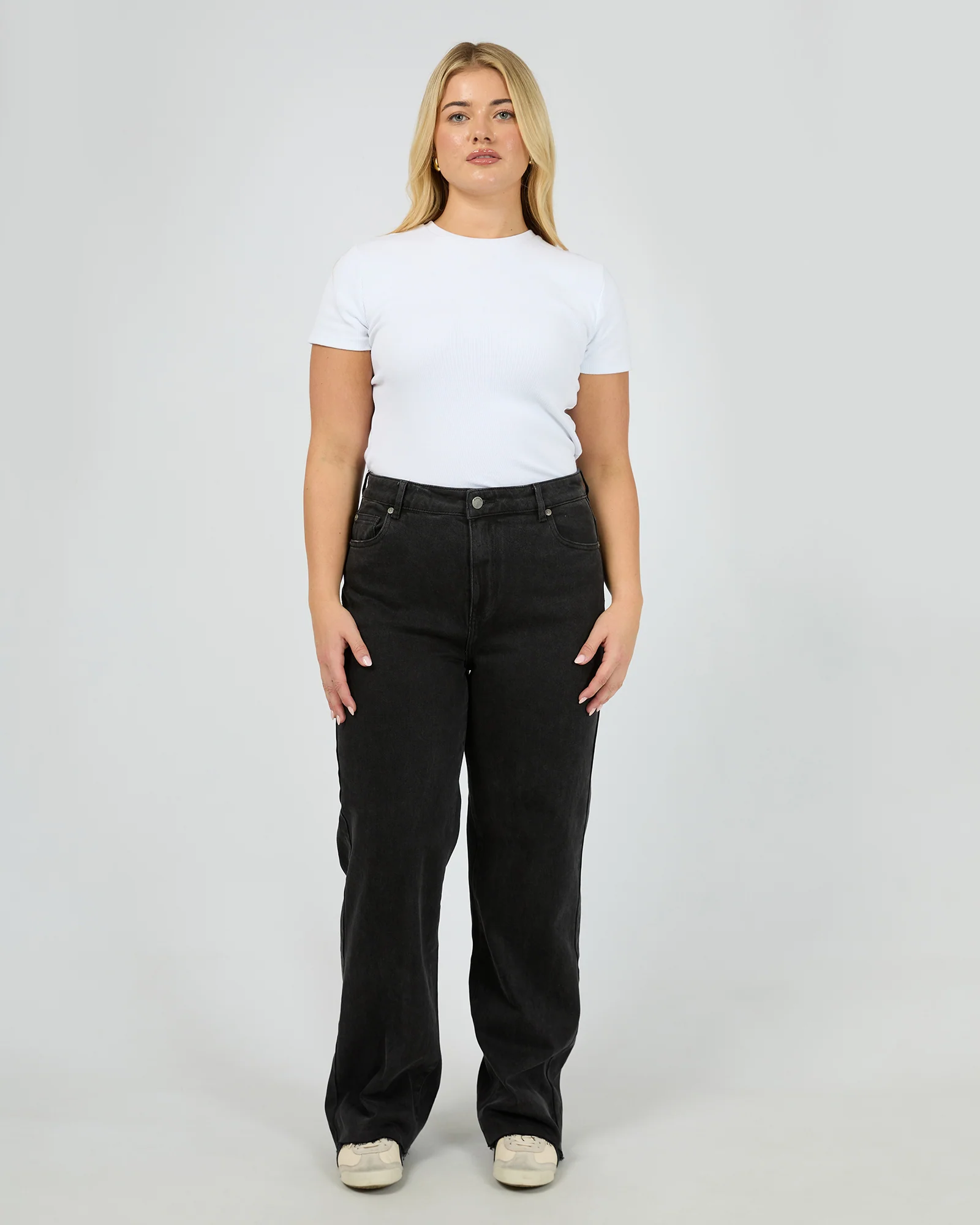 Skye Comfort Jean Washed Black - Image 8