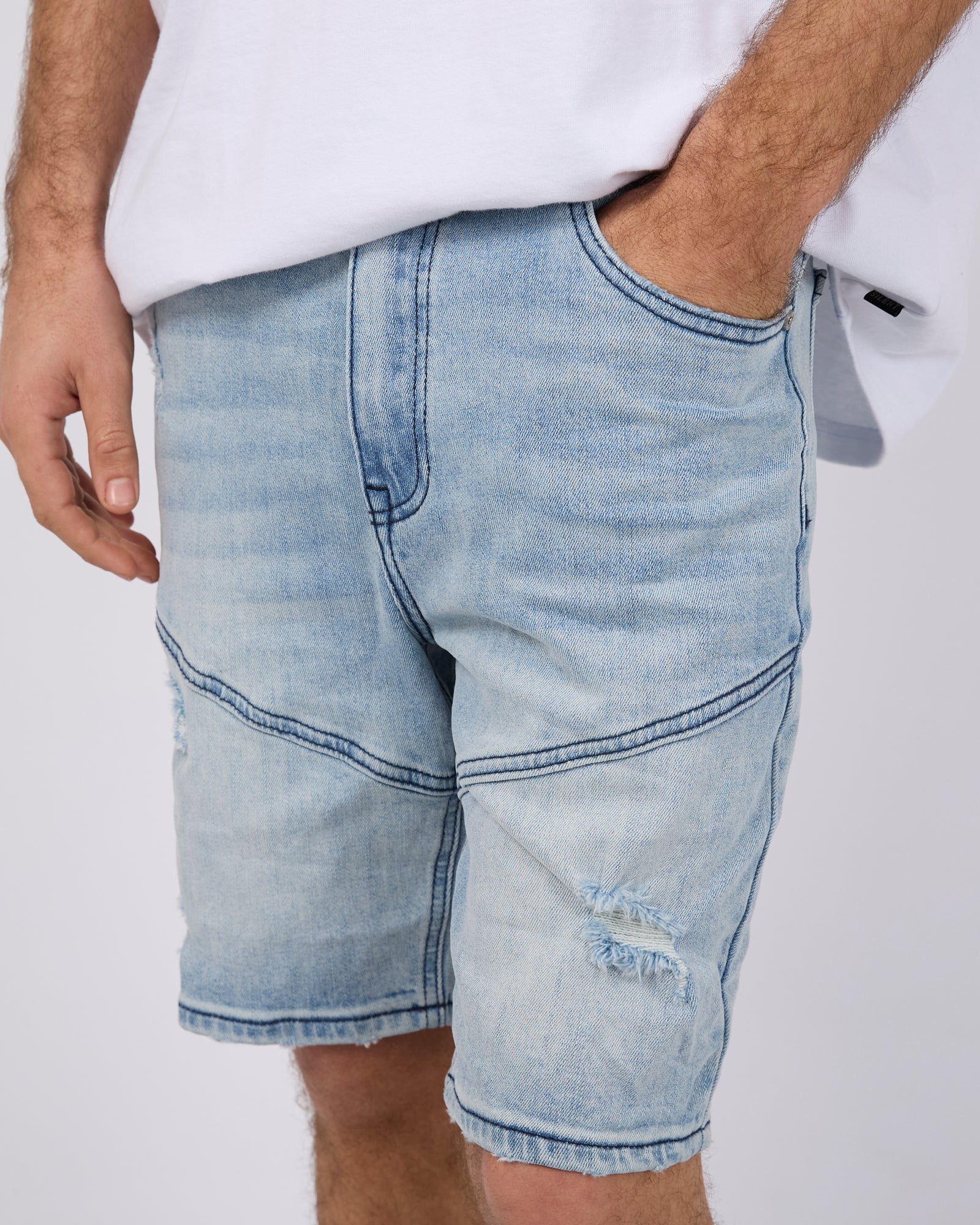 Soho Denim Short Blue - Image 5