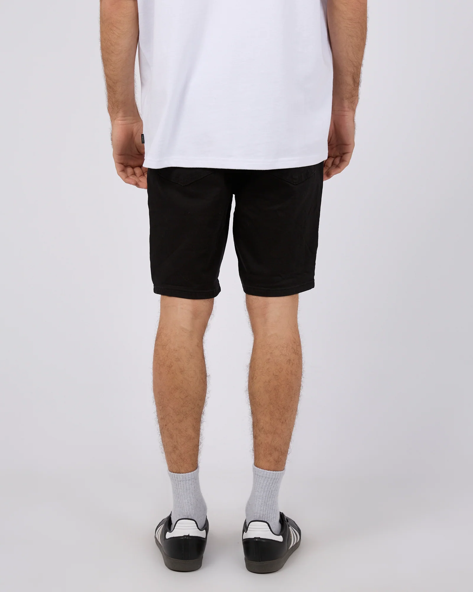 Soho Denim Short Trashed Black - Image 3