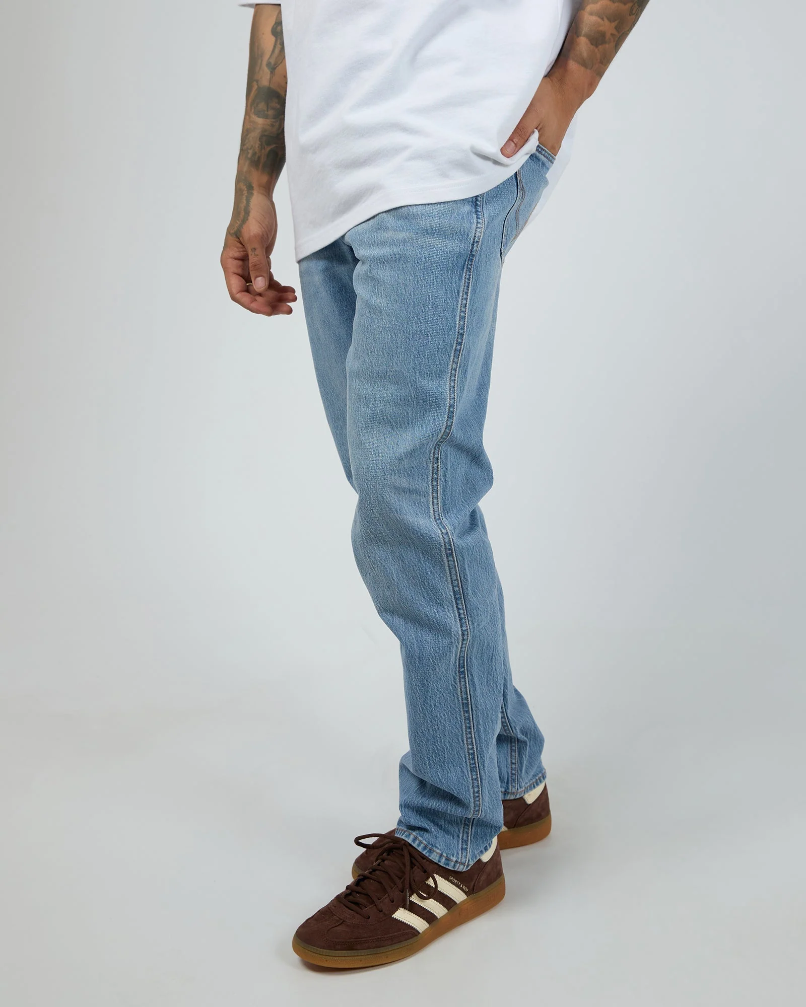 Spencer Relaxed Tapered Jean Blue - Image 5