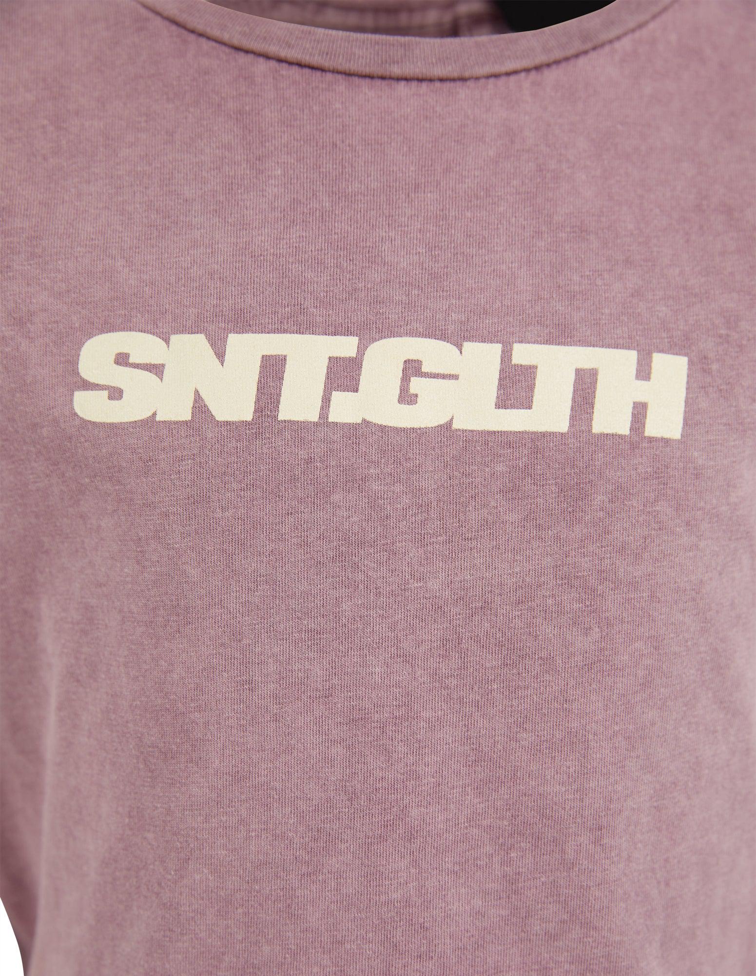 Kids Saint G Logo Tee Burgandy - Image 3