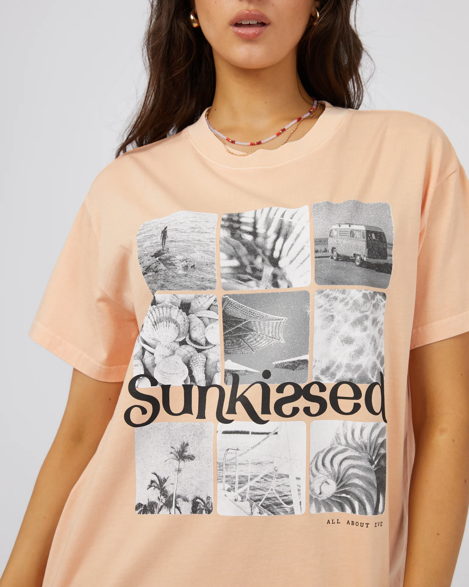 Sun Kissed Standard Tee Peach - Image 5