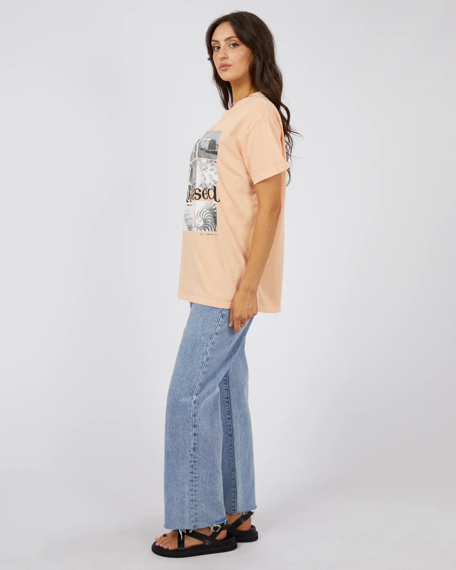 Sun Kissed Standard Tee Peach - Image 6