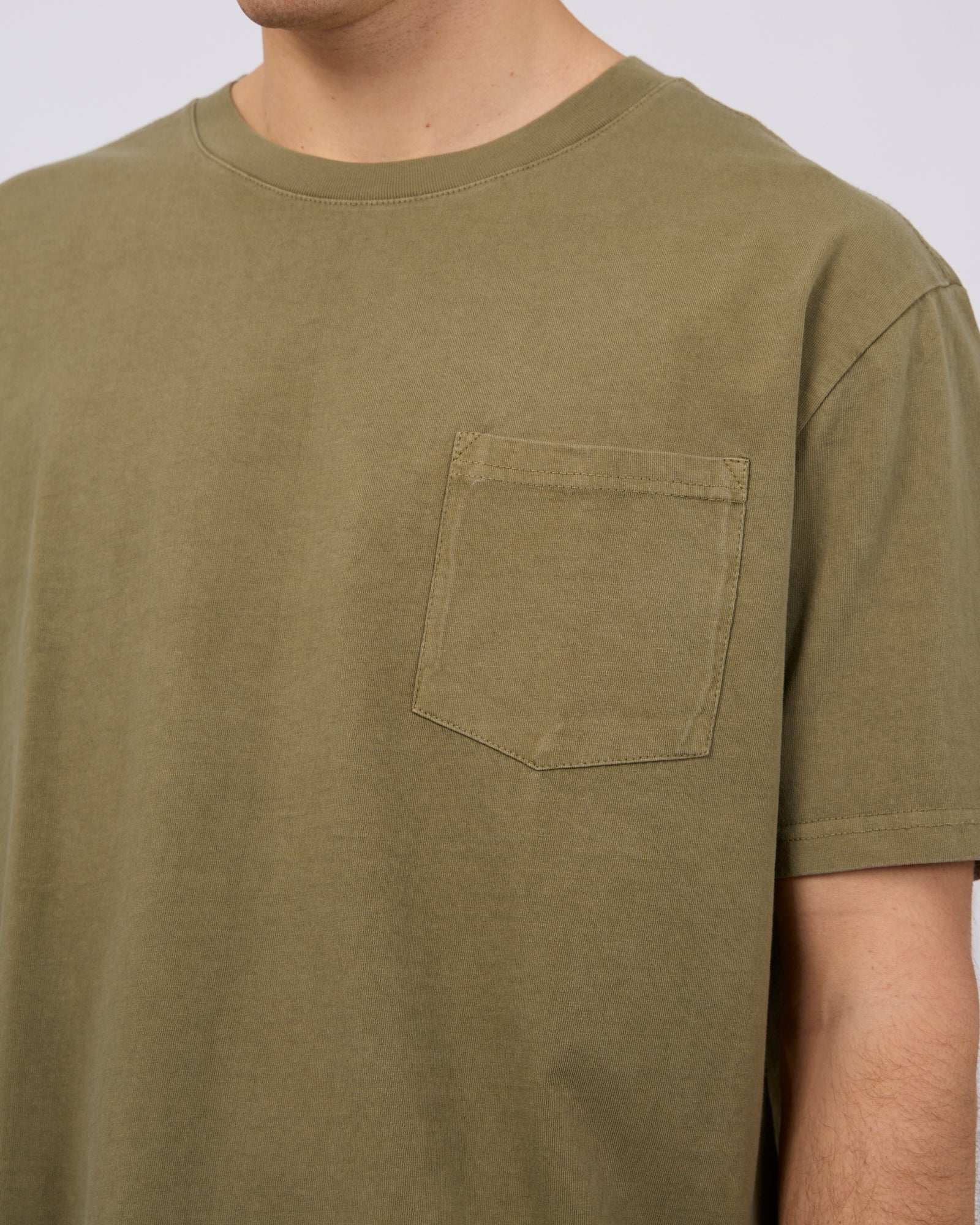Surplus Pocket Tee Olive - Image 5