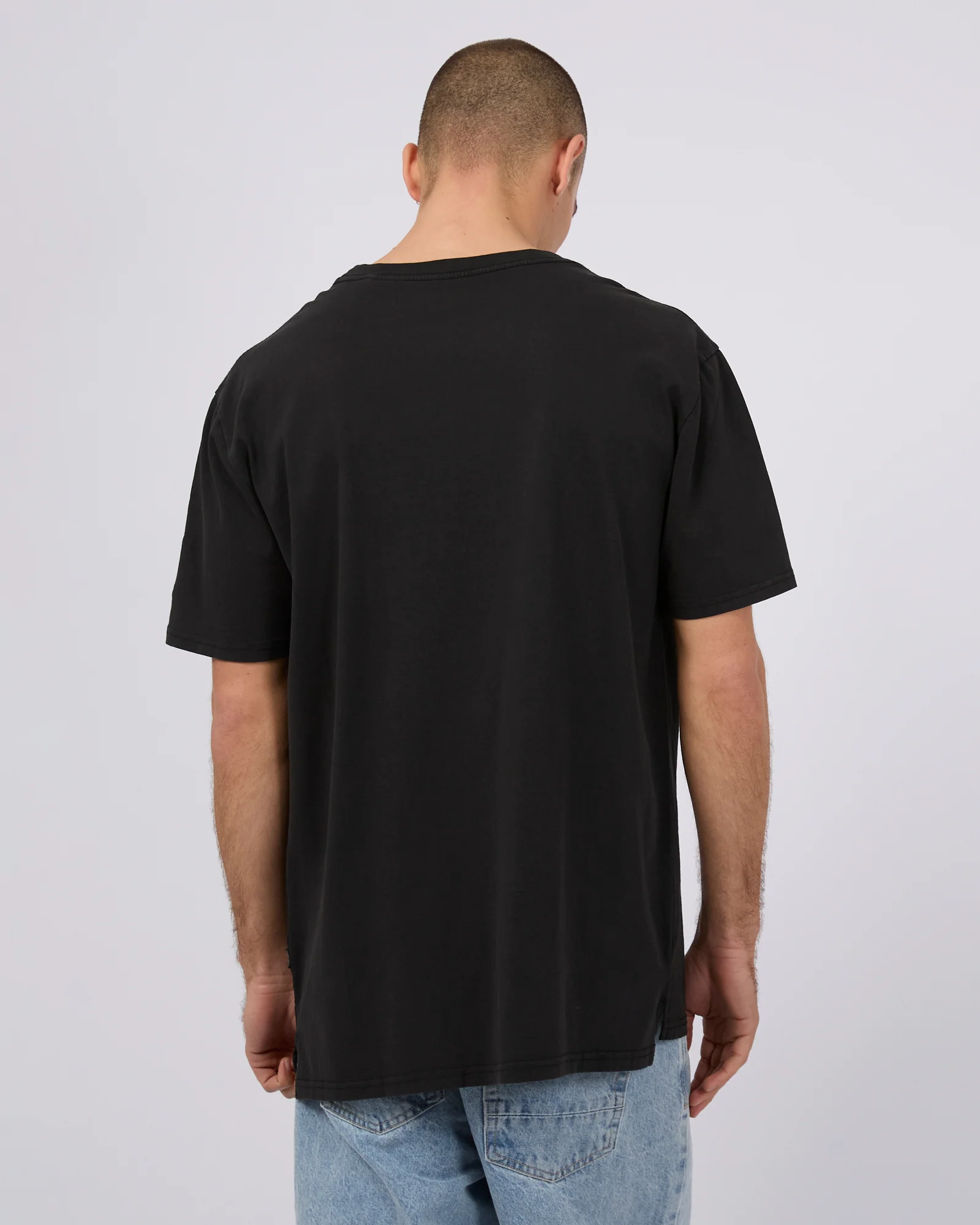 Surplus Pocket Tee Washed Black - Image 3